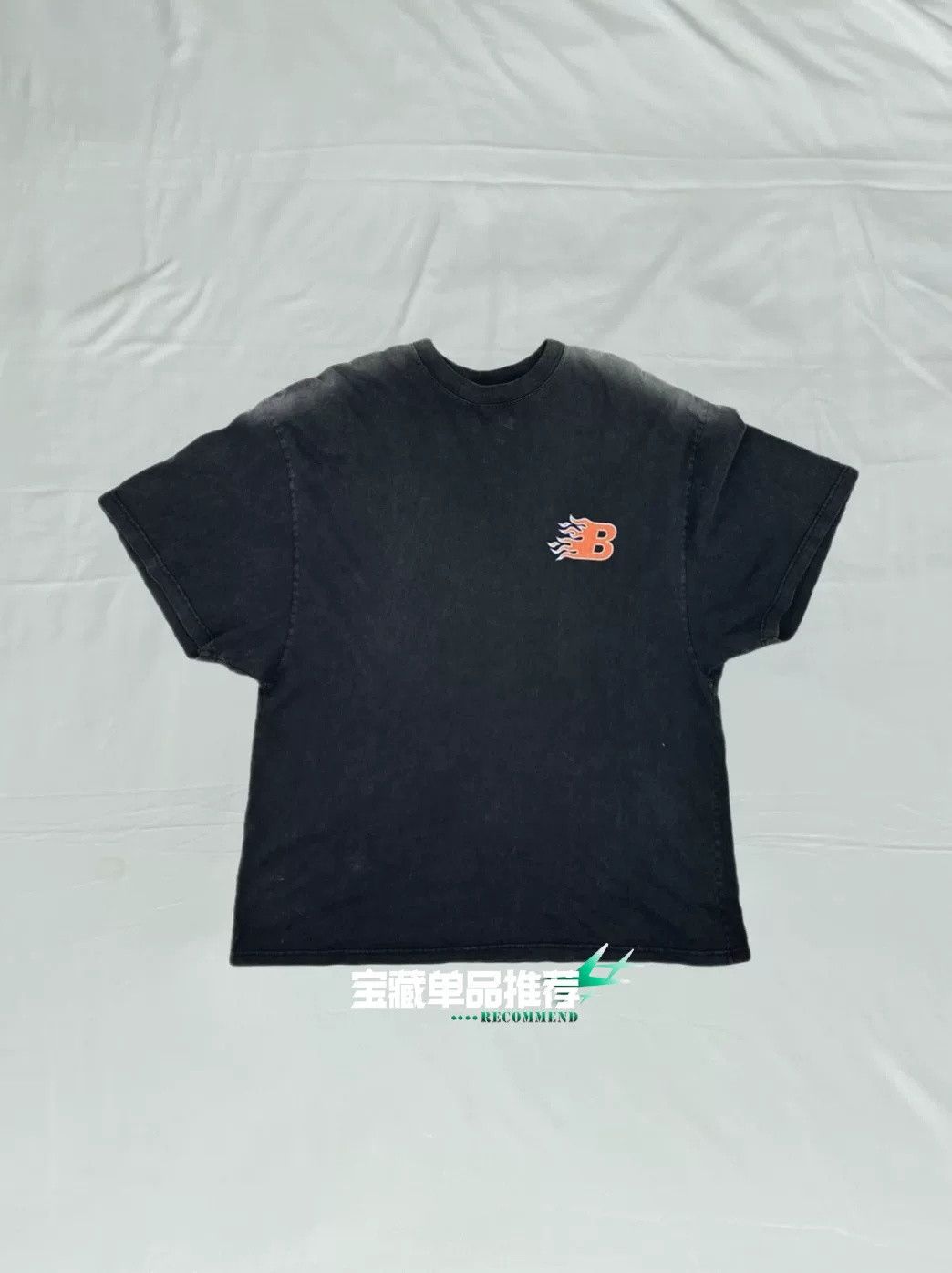 Balenciaga Balenciaga SS21 Flame Logo T-Shirt Size US S / EU 44-46 / 1 - 2 Thumbnail