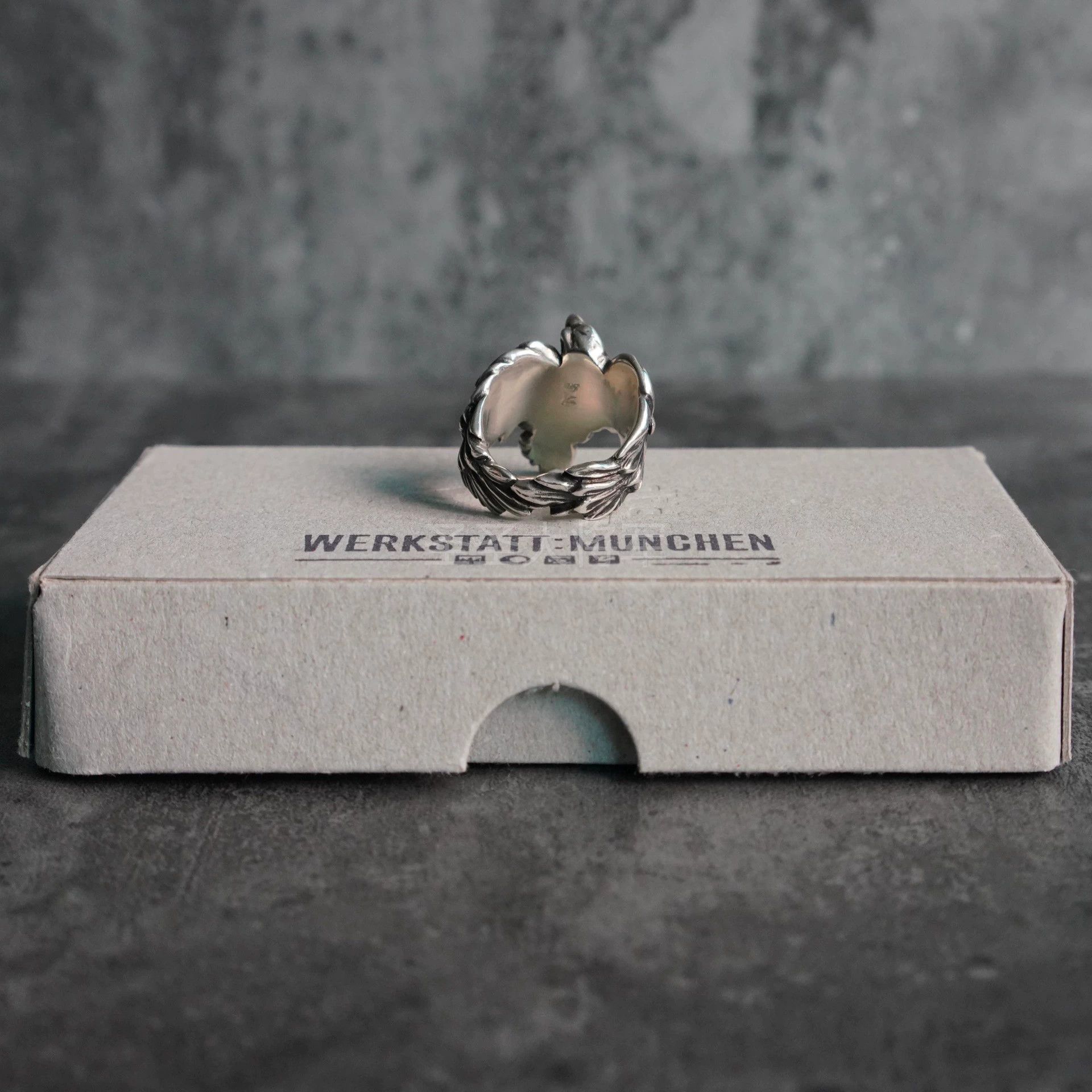 Werkstatt Munchen Werkstatt Munchen Discontinued Eagle Ring Size S New Size ONE SIZE - 3 Thumbnail
