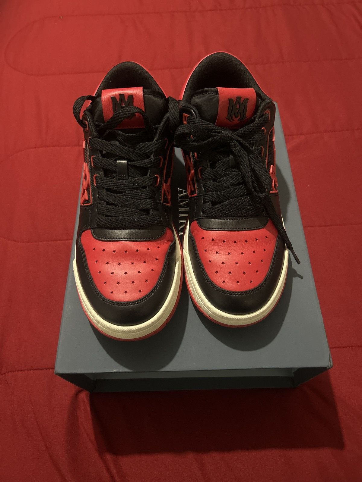 Amiri Amiri Classic Low True Red Size US 11 / EU 44 - 9 Thumbnail