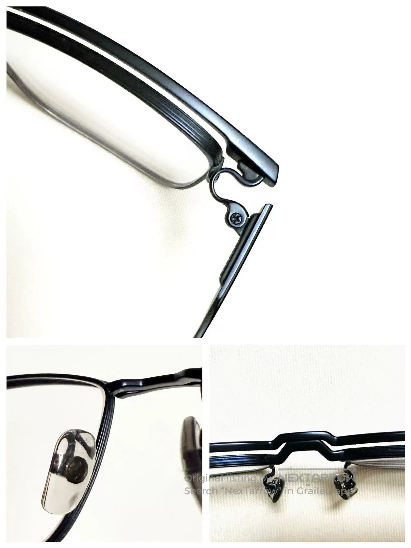 Japanese Brand four nines 999.9 Titanium Eyeglasses Frame. Size ONE SIZE - 6 Thumbnail