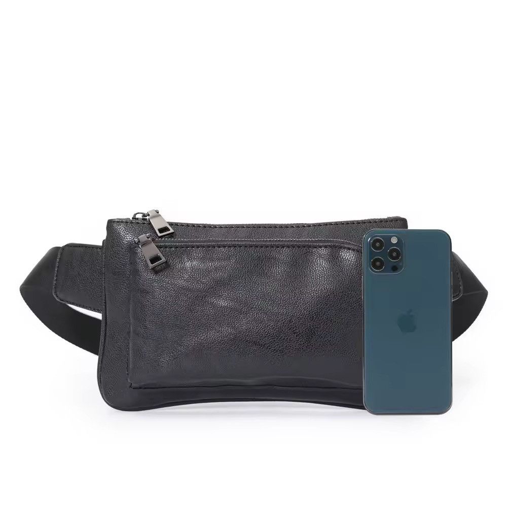 Japanese Brand × Leather Leather Chest Bag Size ONE SIZE - 3 Thumbnail