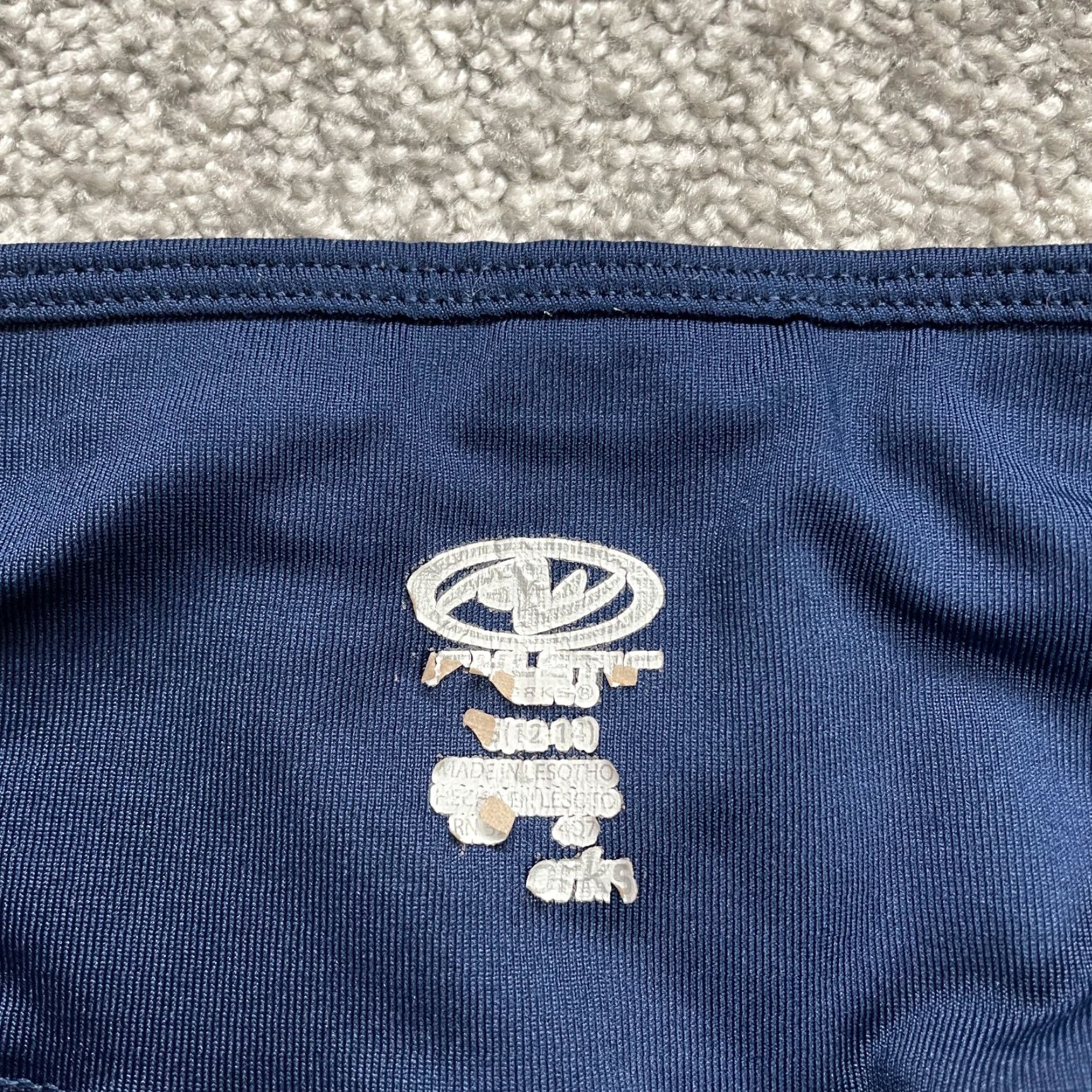 Athletic Works VINTAGE Athletic Works Cropped Leggings Womens Large Blue Mid Rise Active Gym Yoga 32x19 Size 36" / US 14 / IT 50 - 4 Thumbnail