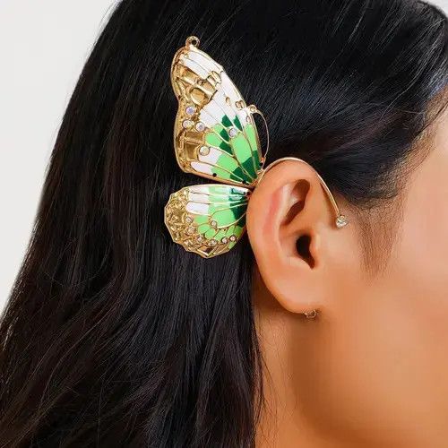 Japanese Brand × Vintage 2Pcs Kpop Multilayer Lovely Butterfly Pendan Size ONE SIZE - 2 Thumbnail