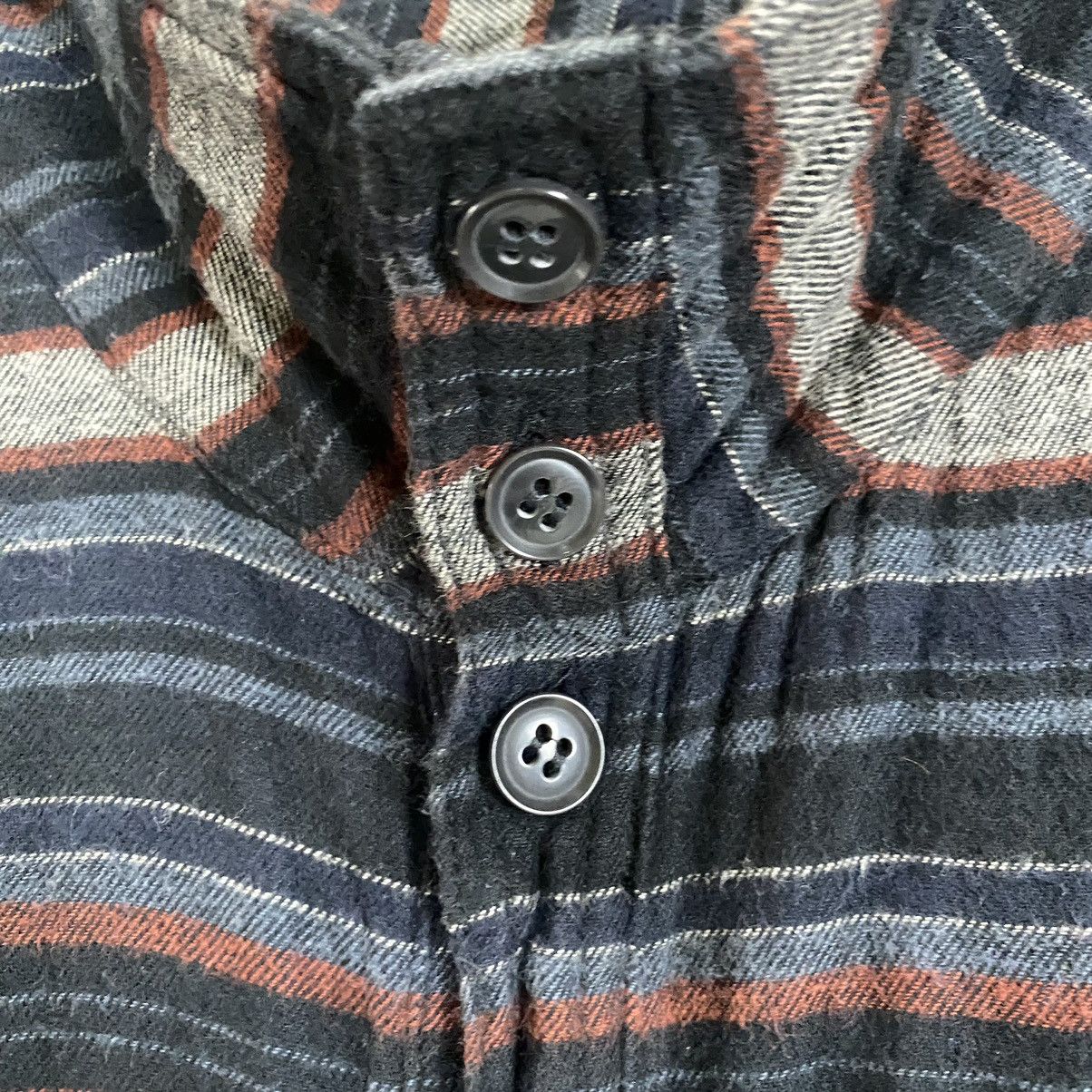 Global Work × Japanese Brand Global Work Stripe cotton jacket button up Size US L / EU 52-54 / 3 - 12 Thumbnail