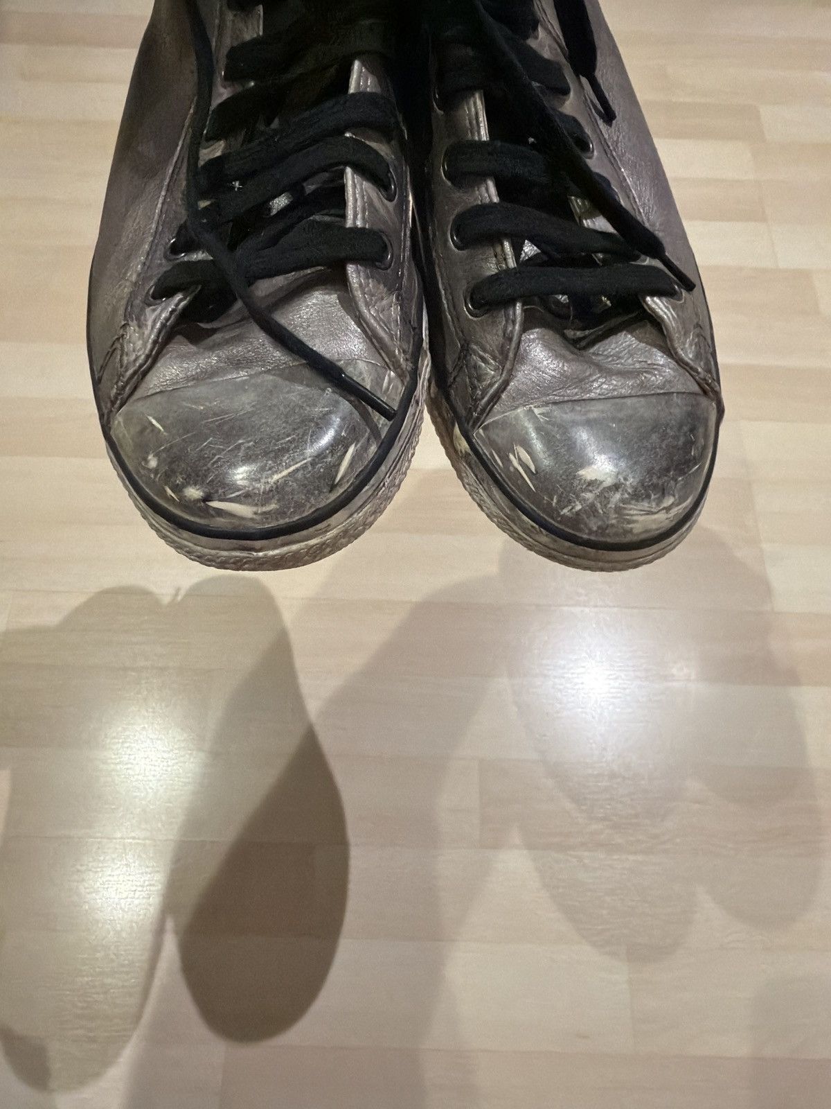 John Varvatos John Varvatos x Converse High Sneakers Size US 7.5 / EU 40-41 - 12 Thumbnail