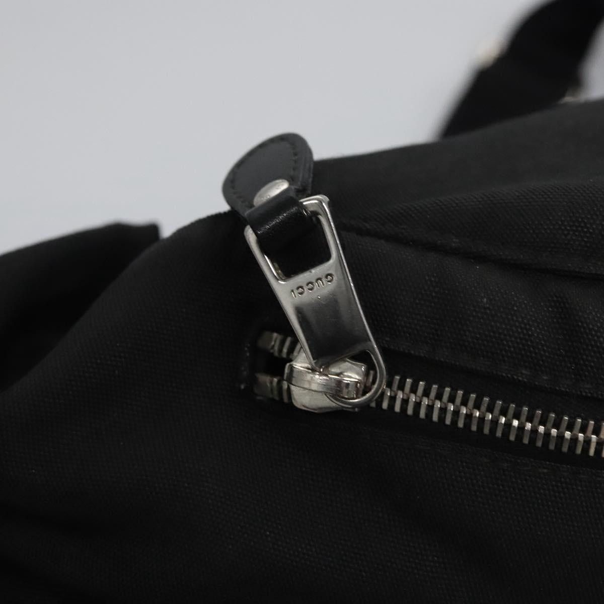 Gucci GUCCI Web Sherry Line Shoulder Bag Nylon Silver Black Red Size ONE SIZE - 14 Thumbnail