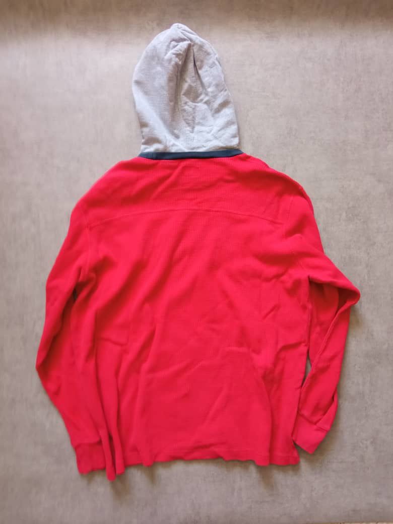 Supreme Supreme Hooded Waffle Ringer Size US XL / EU 56 / 4 - 2 Thumbnail