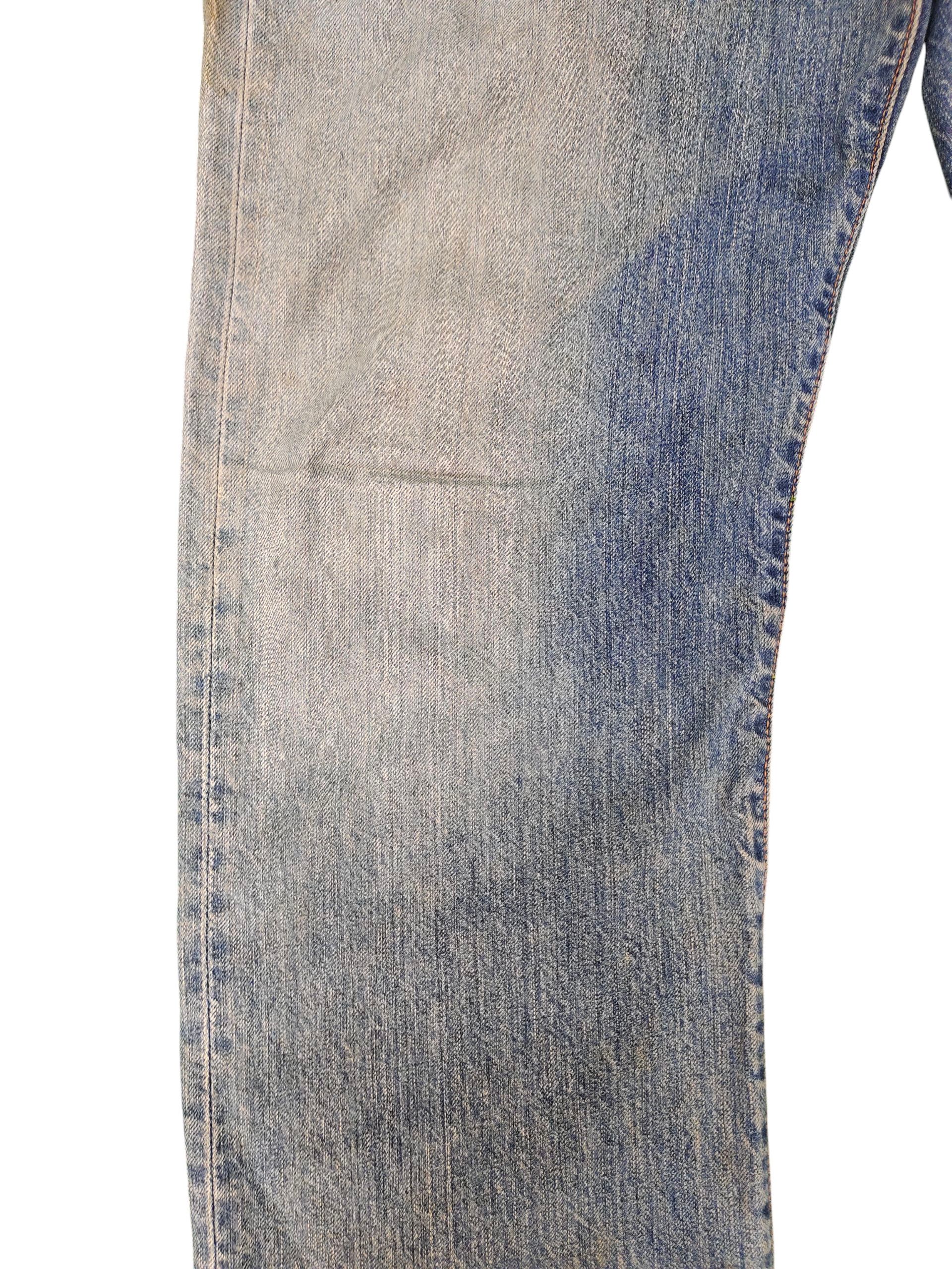 Levi's Vintage Levis 501 Clawmark Distress Faded Jeans Size US 34 / EU 50 - 5 Thumbnail