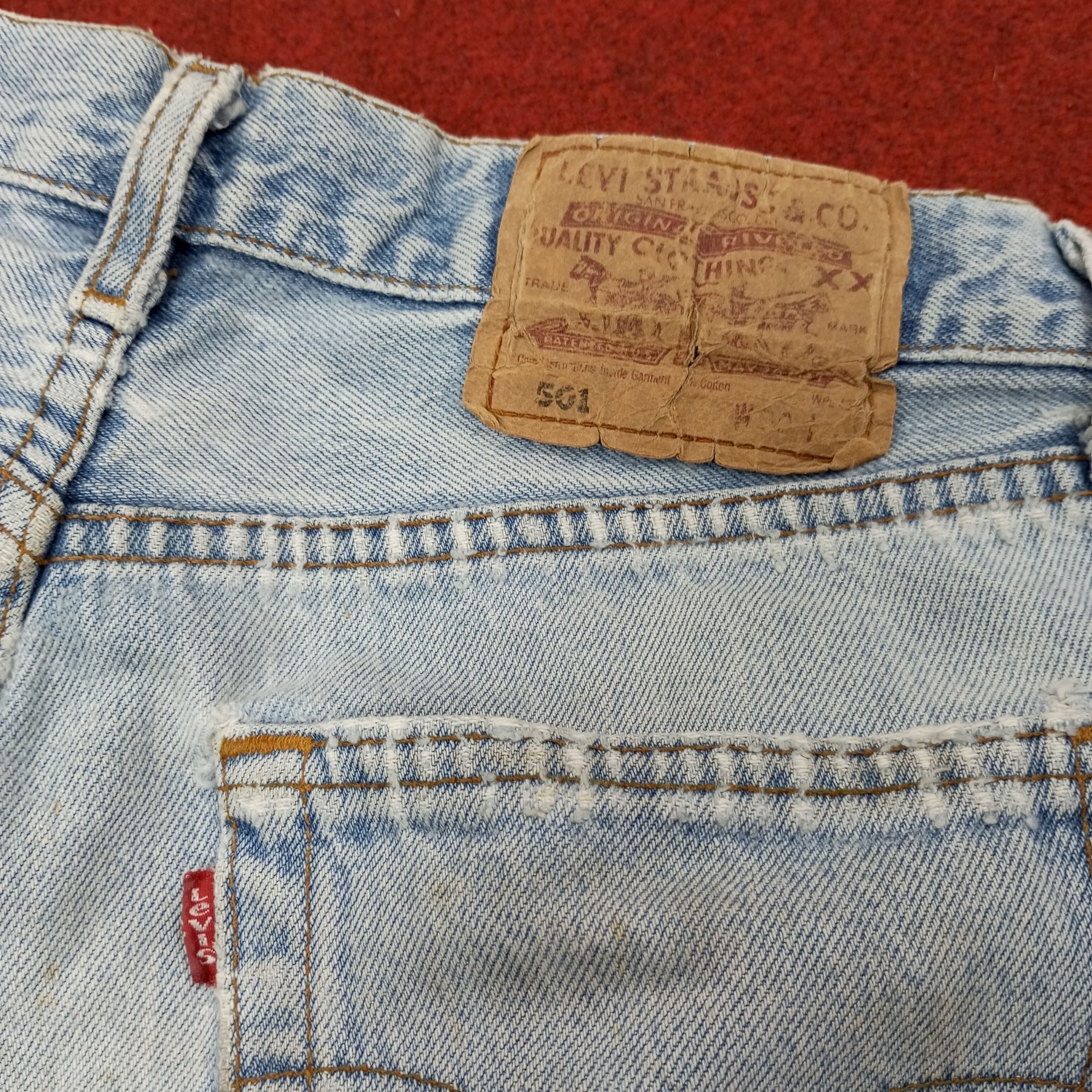 Levi's Levis Fashion Style Distressed Jeans c252n Size US 28 / EU 44 - 15 Thumbnail