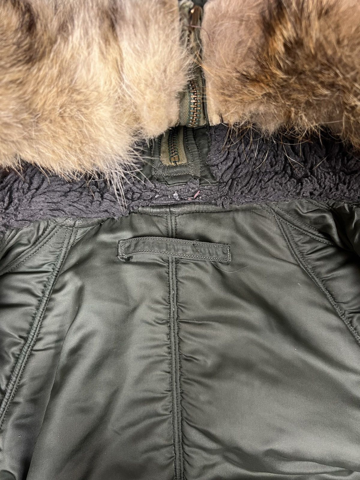 Alpha Industries × If Six Was Nine × Vintage 60s Alpha Industries N-2B coyote fur flight bomber jacket Size US S / EU 44-46 / 1 - 12 Thumbnail