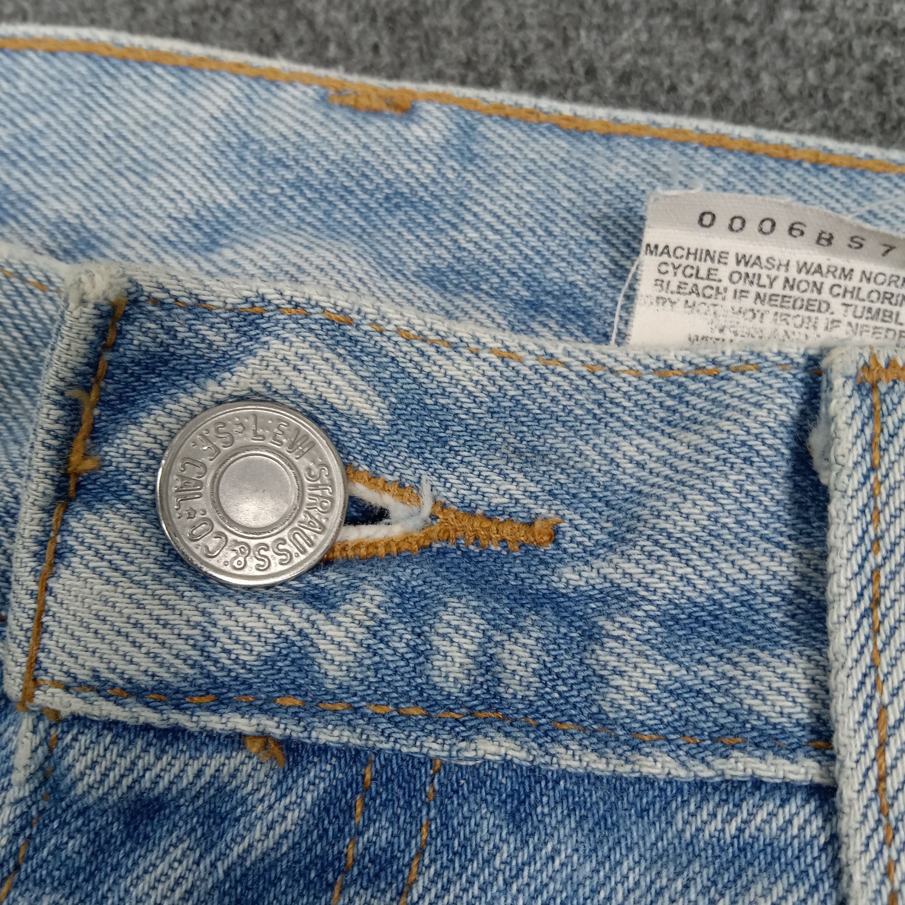 Levi's Levi's 505 Distressed Grunge Style Denim Jeans C272N28 Size US 32 / EU 48 - 4 Thumbnail