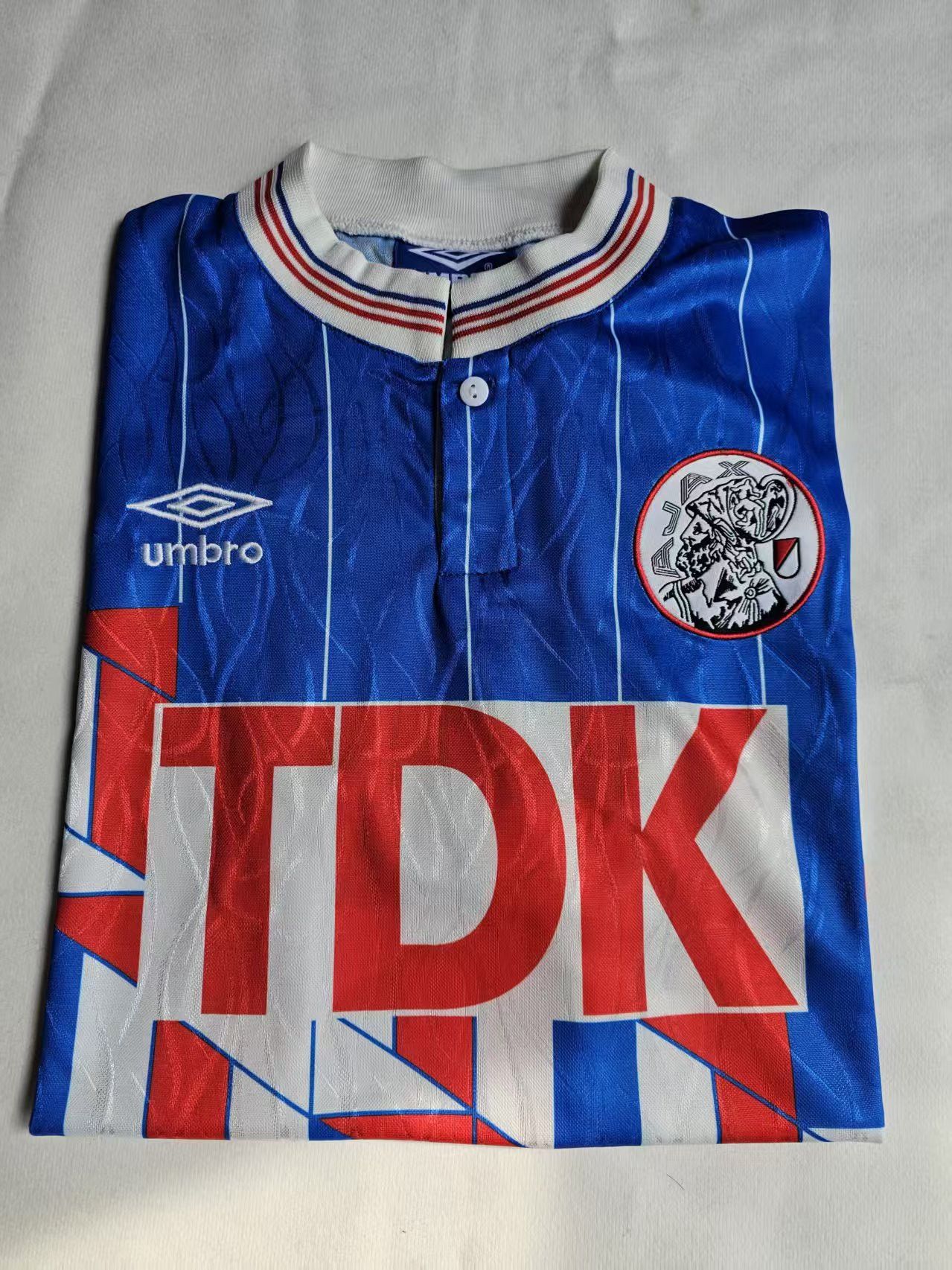 Other 1990 Vintage Ajax Jersey Size US XL / EU 56 / 4 - 2 Thumbnail