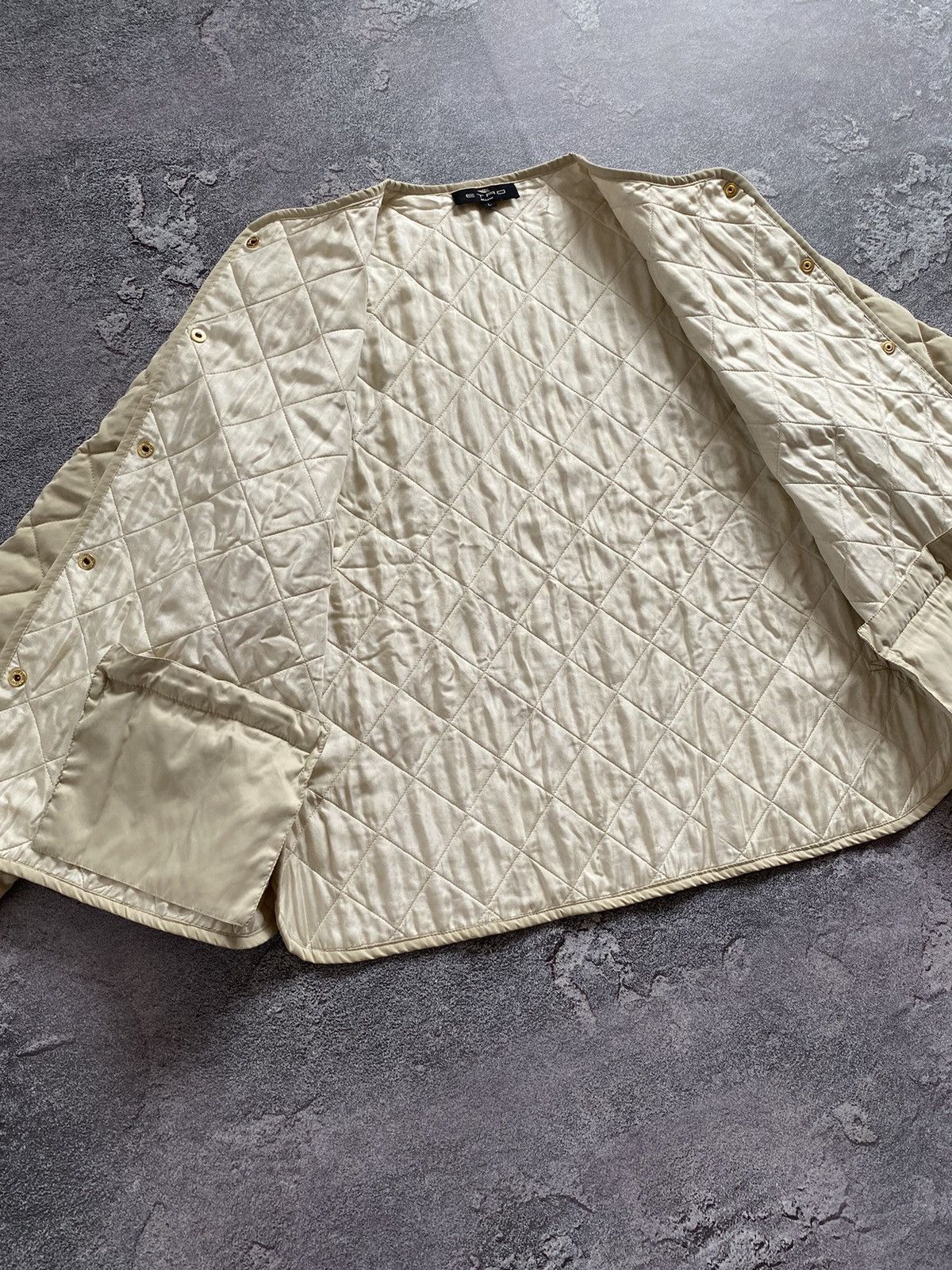 Etro Etro Women’s Quilted Silk Jacket L size Size L / US 10 / IT 46 - 12 Thumbnail
