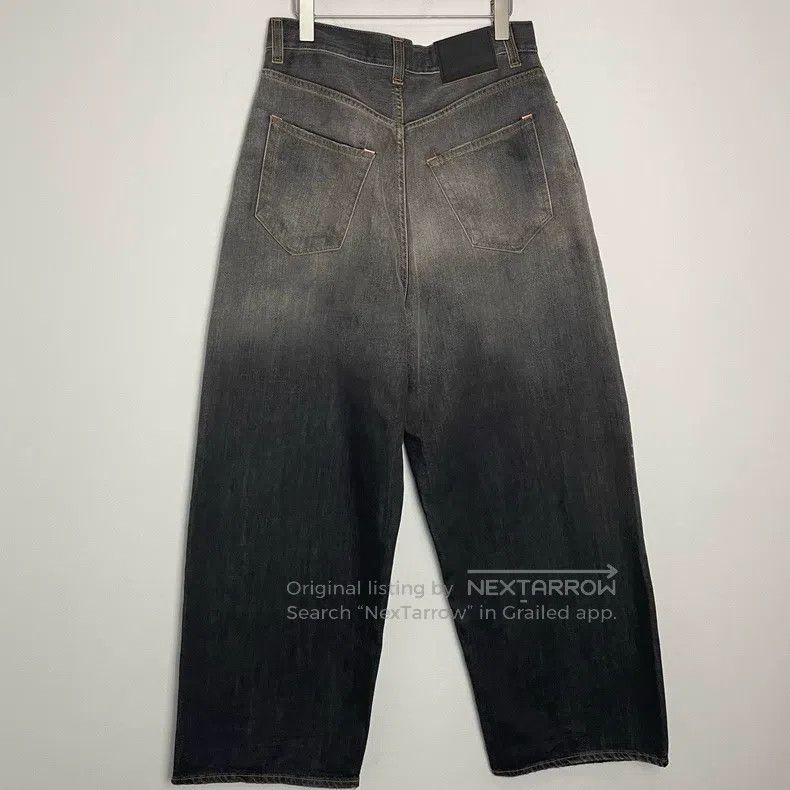 Acne Studios Acne Studios Distressed Loose Button Wide-Leg Jeans Size US 30 / EU 46 - 2 Thumbnail