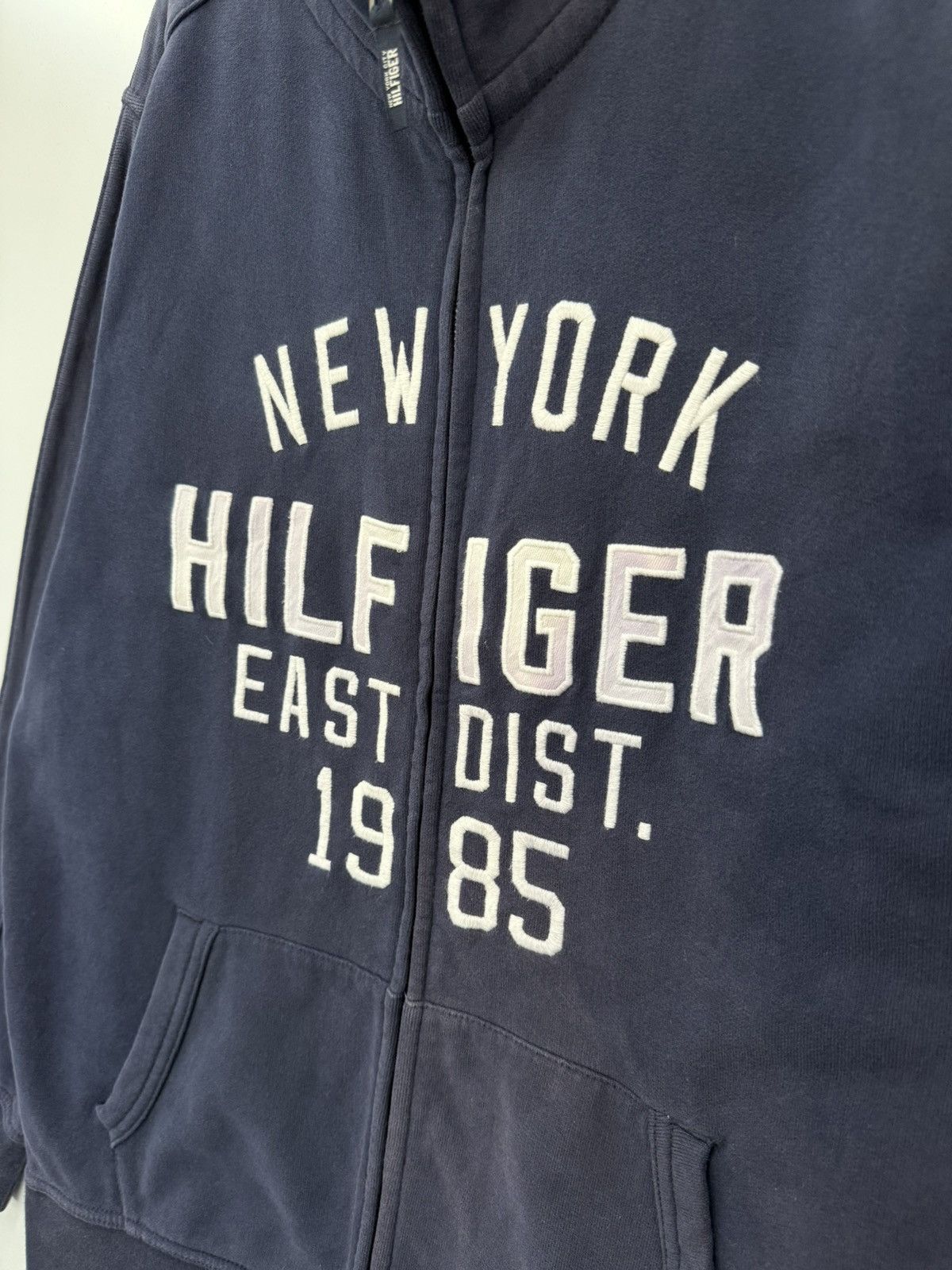 Tommy Hilfiger ⚡️TOMMY HILFIGER STREETWEAR SWEAT ZIPPER JACKET - L Size US M / EU 48-50 / 2 - 4 Thumbnail