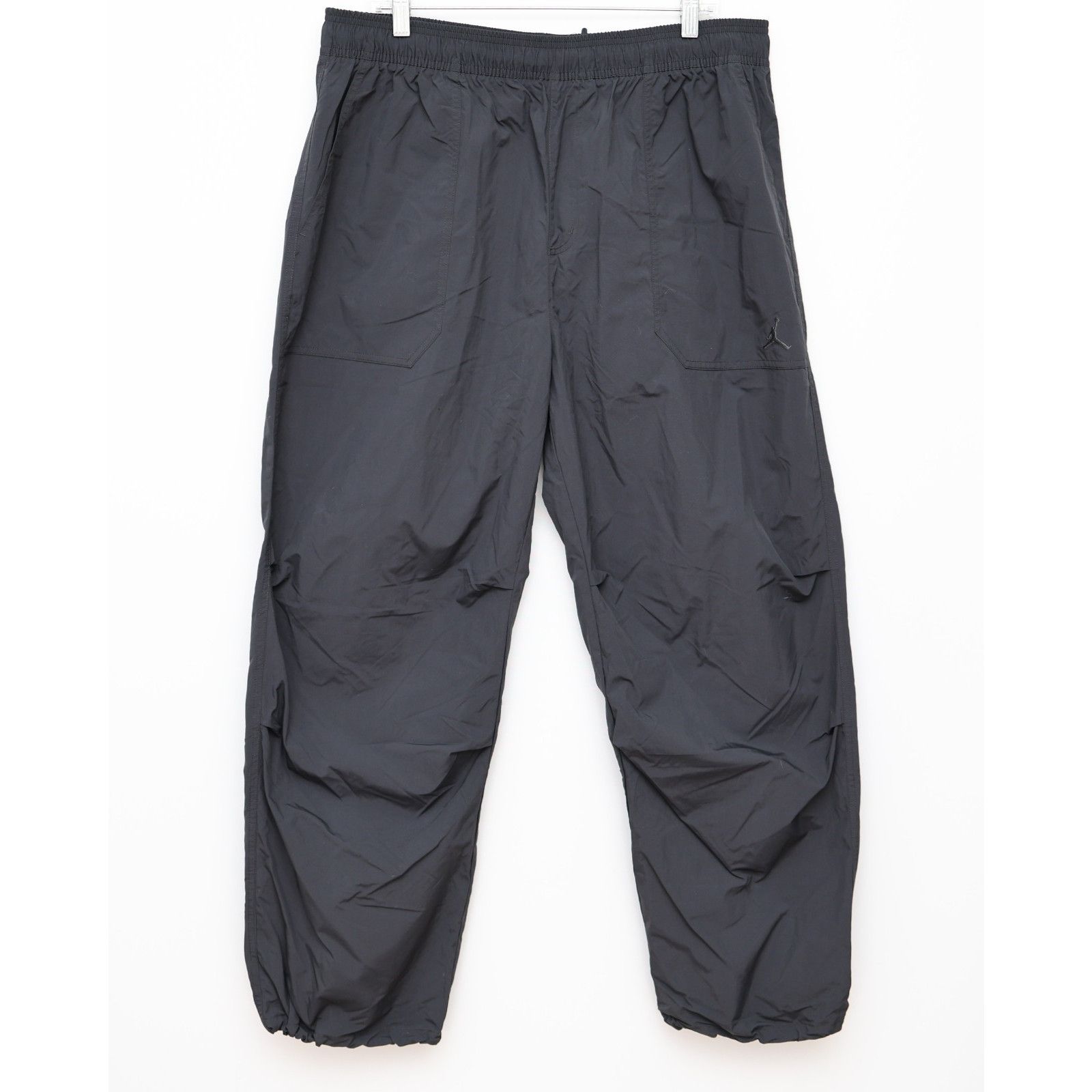 Nike NIKE Jordan Essential Black Woven Pants FV7306 010 Sz L $90 Size US 36 / EU 52 - 2 Thumbnail