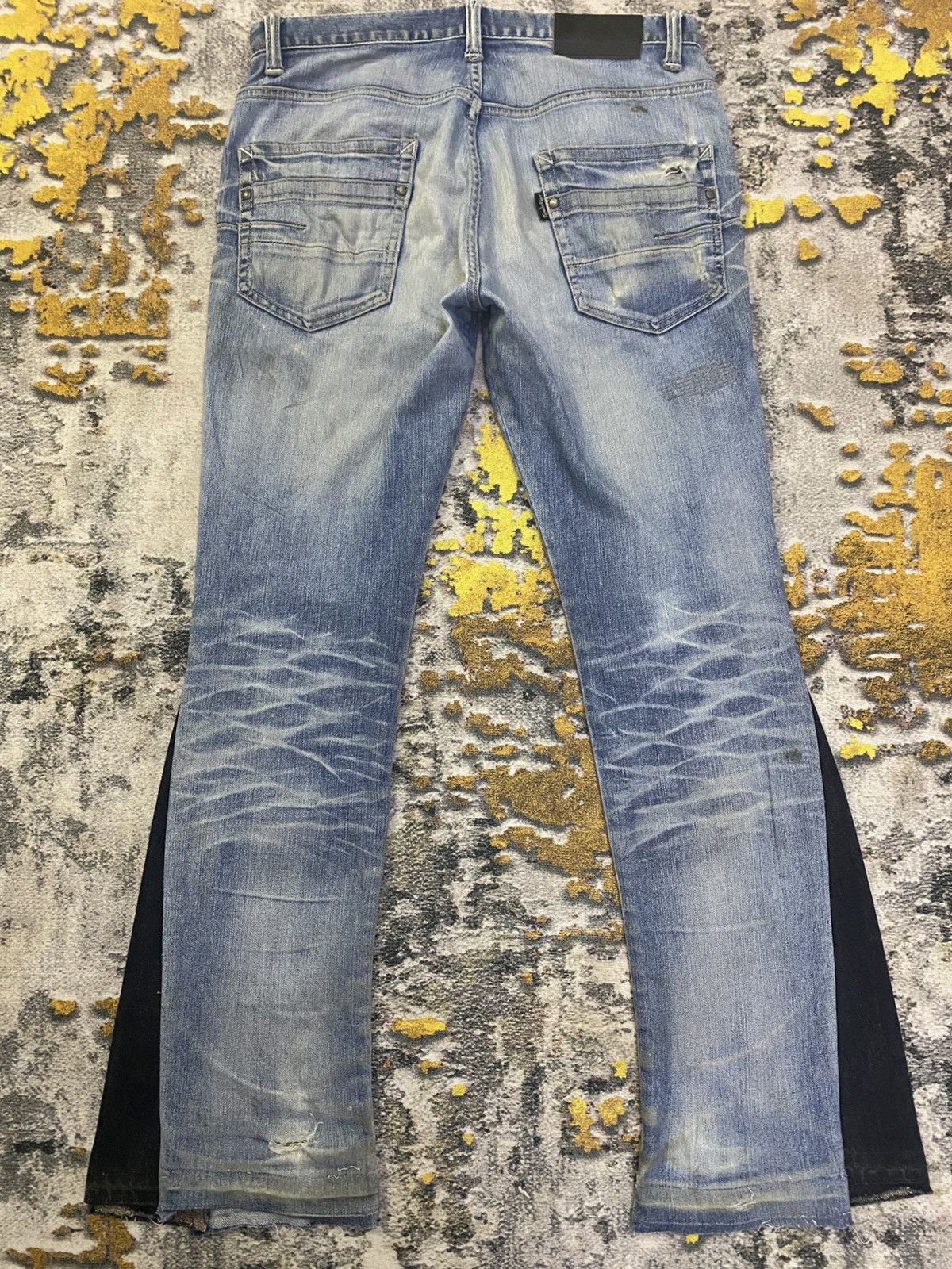 If Six Was Nine × Tornado Mart Vintage Tornado Mart Flared Denim Size US 32 / EU 48 - 9 Thumbnail