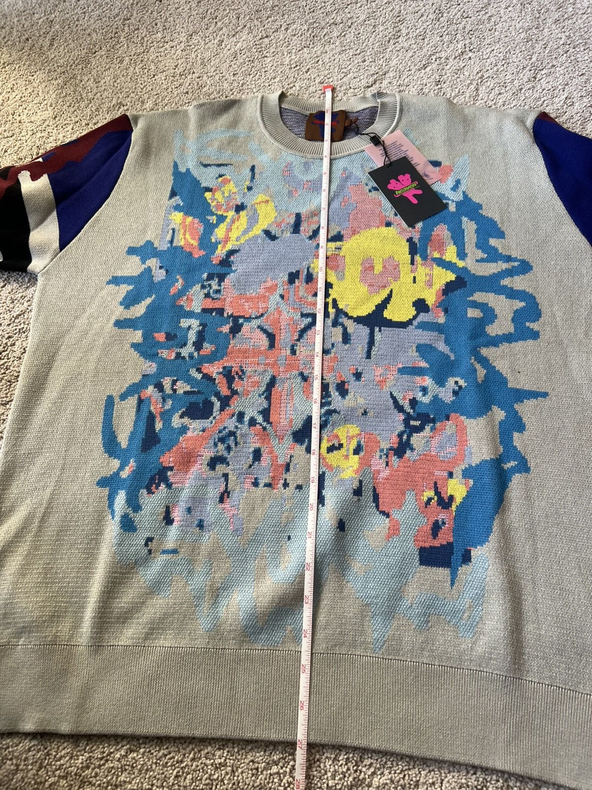 Heaven by Marc Jacobs Bladee x Heaven by Marc Jacobs Sweater Knit Size US L / EU 52-54 / 3 - 8 Thumbnail