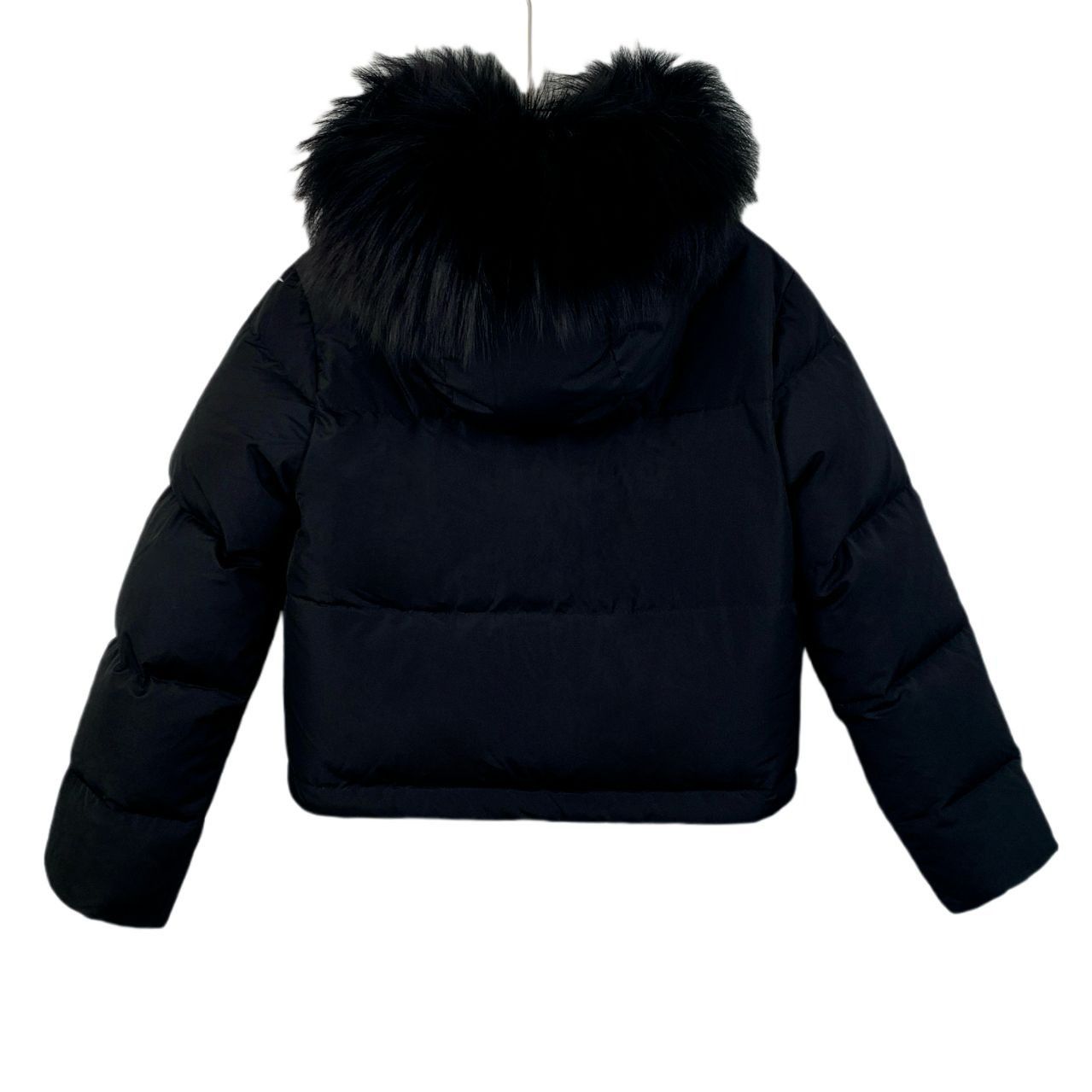Fendi Fendi Reversible Down Jacket With Monogram Print & Black Fur Size S / US 4 / IT 40 - 9 Thumbnail