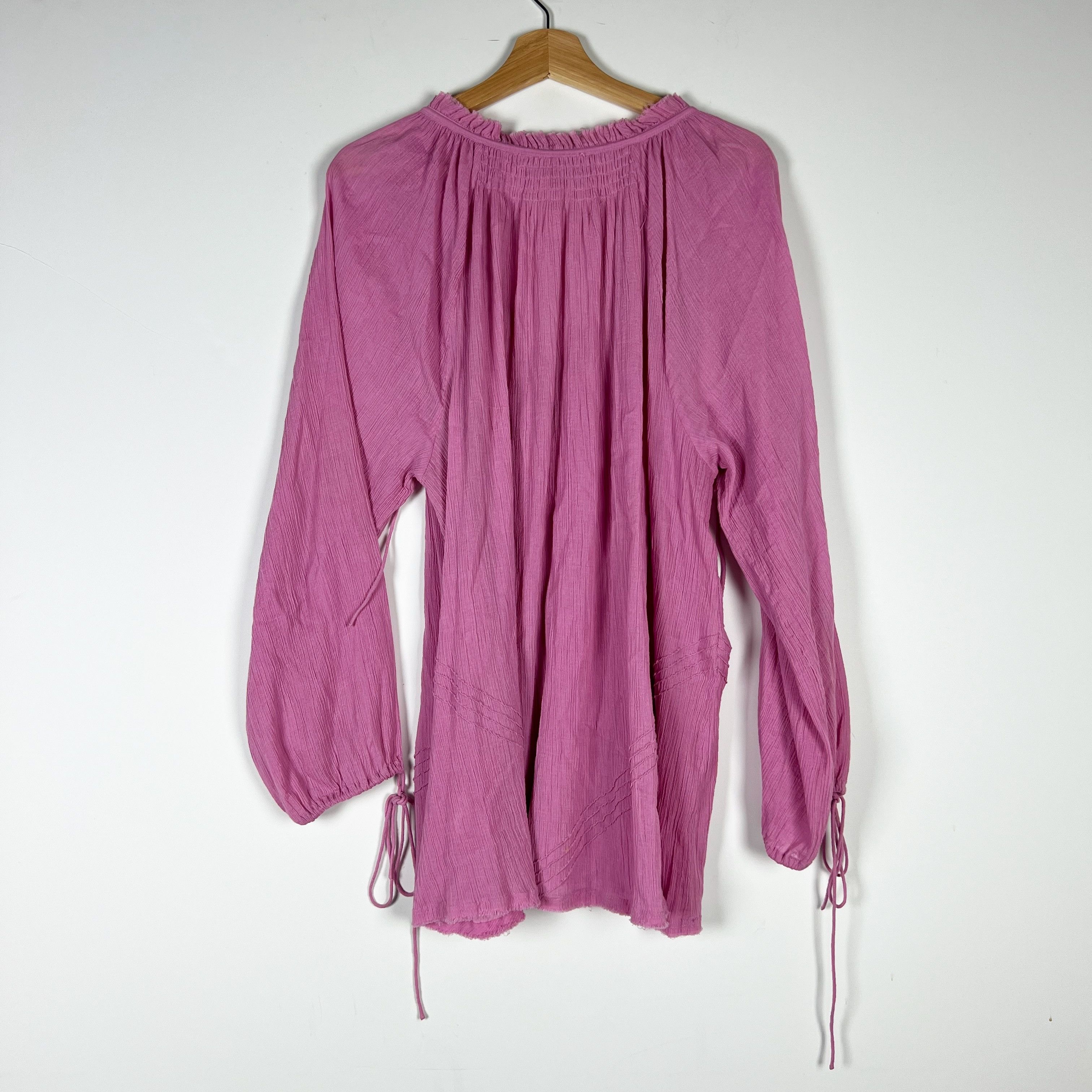 Other Anaak Cotton Gauze Textured Ruffle Pleated Size L / US 10 / IT 46 - 4 Thumbnail