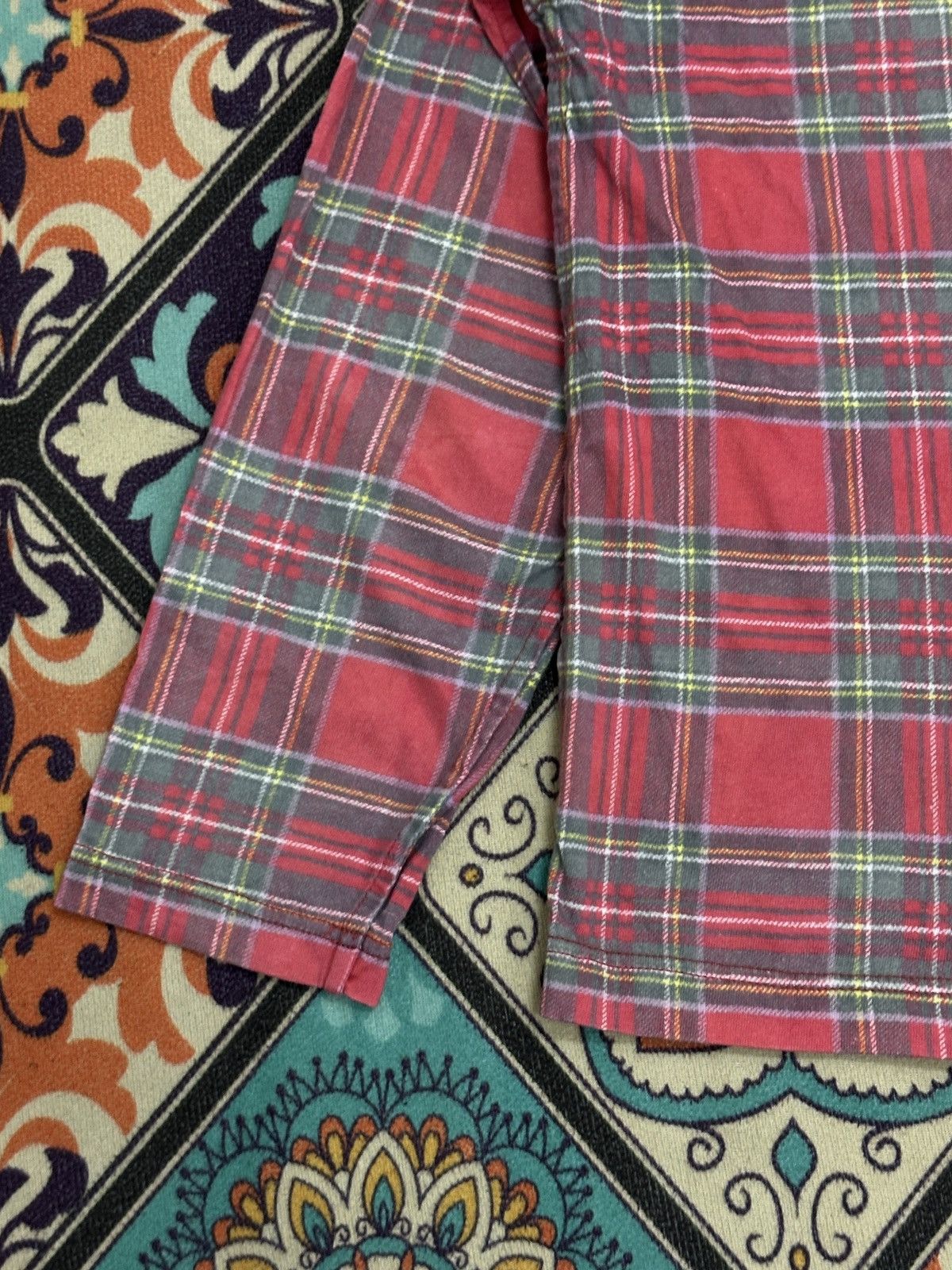 Comme des Garcons SS2005 Comme des Garcons Plaid Tartan Zipper Polos Jacket Size US M / EU 48-50 / 2 - 4 Thumbnail