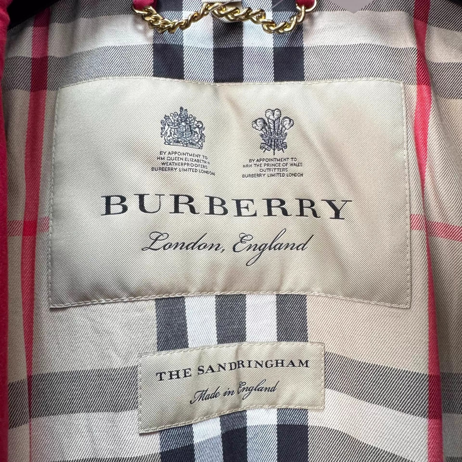 Burberry Burberry Women's Trench Coat Check Lining UK8 98 New Size S / US 4 / IT 40 - 6 Thumbnail