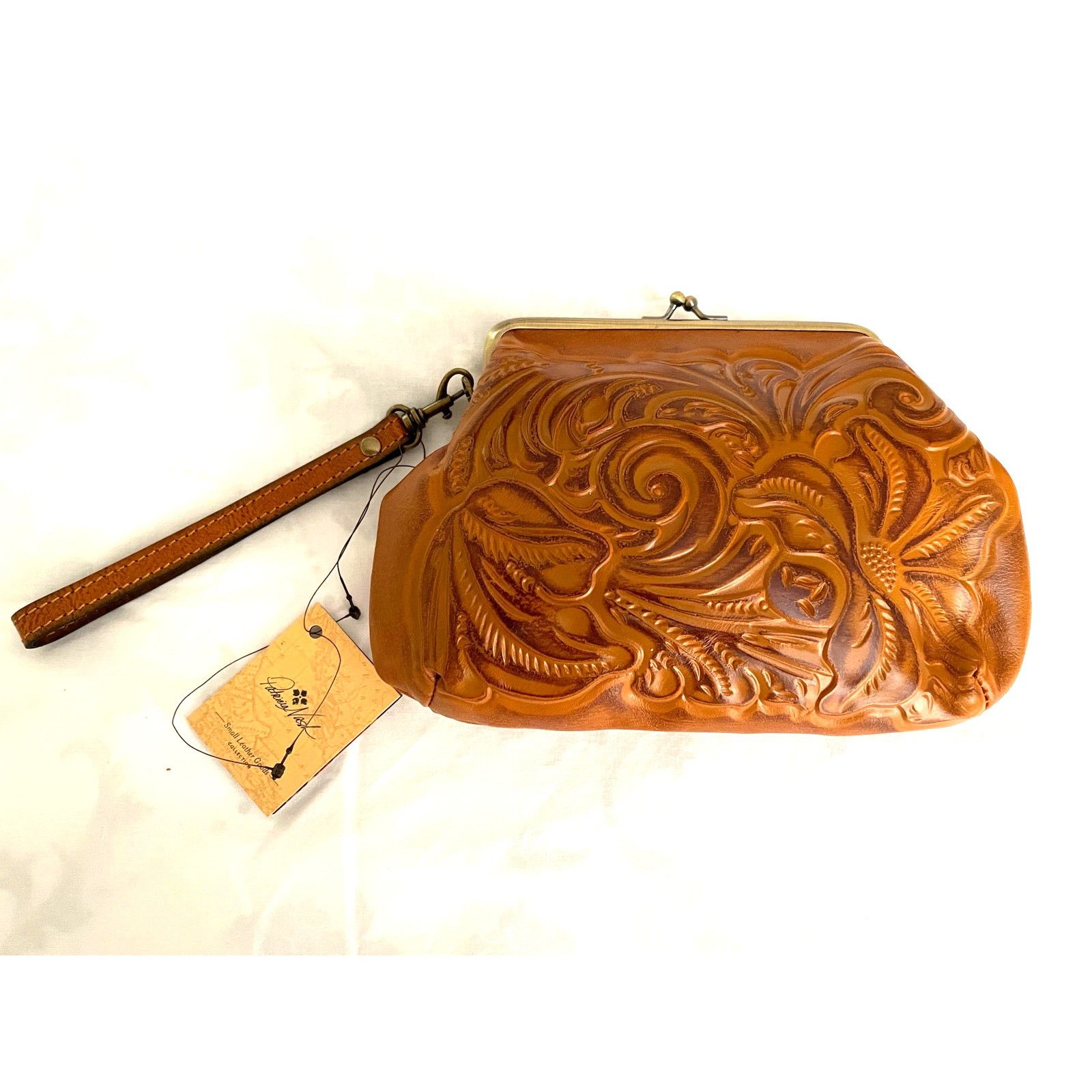Patricia Nash Patricia Nash Savena Womens Purse Gold. 9" x 6" Size ONE SIZE - 1 Thumbnail