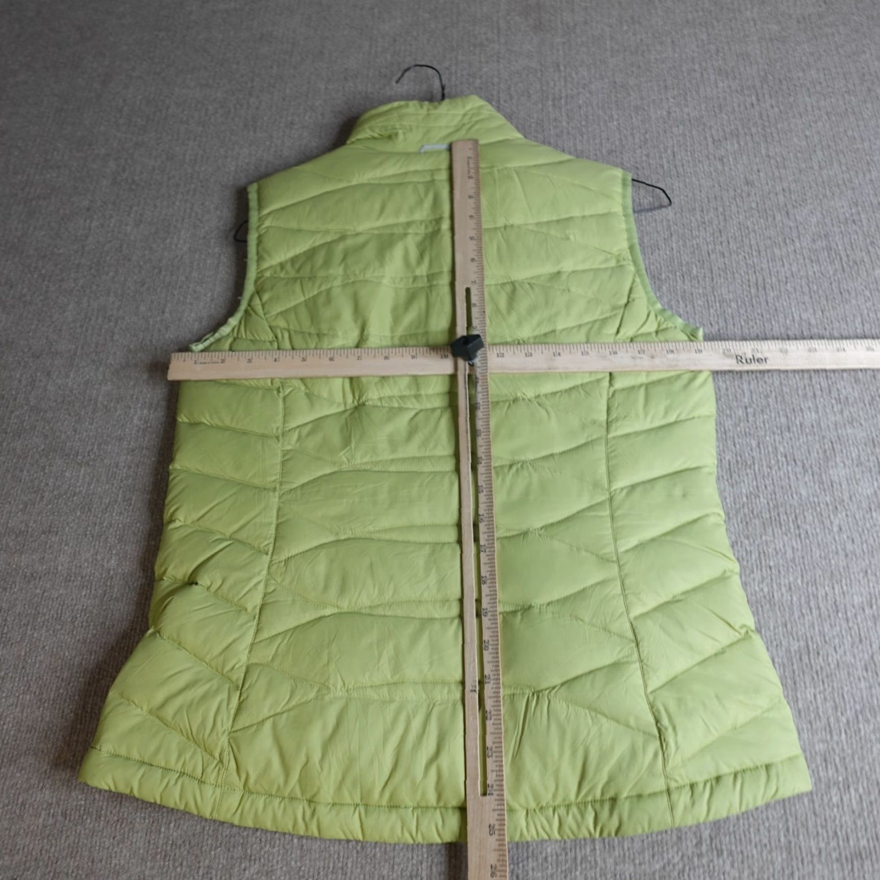 Eddie Bauer Eddie Bauer Womens Vest Medium Green Quilted Full Zip Down Puffer Size M / US 6-8 / IT 42-44 - 4 Thumbnail
