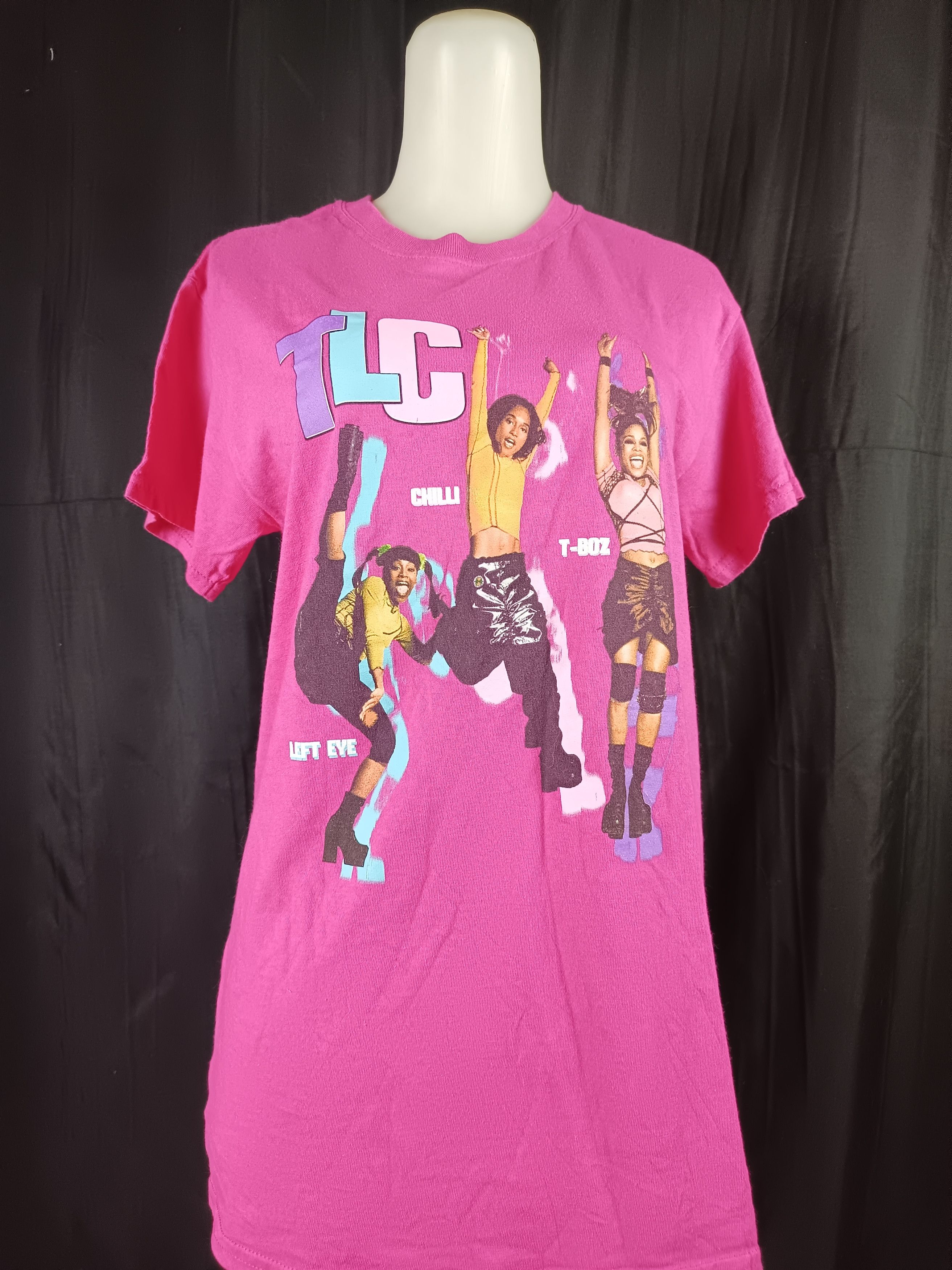 Cross Colours × Rap Tees × Vintage TLC Hip-Hop Group Missing Randy Allen Cross Colours Tags Size S / US 4 / IT 40 - 4 Thumbnail