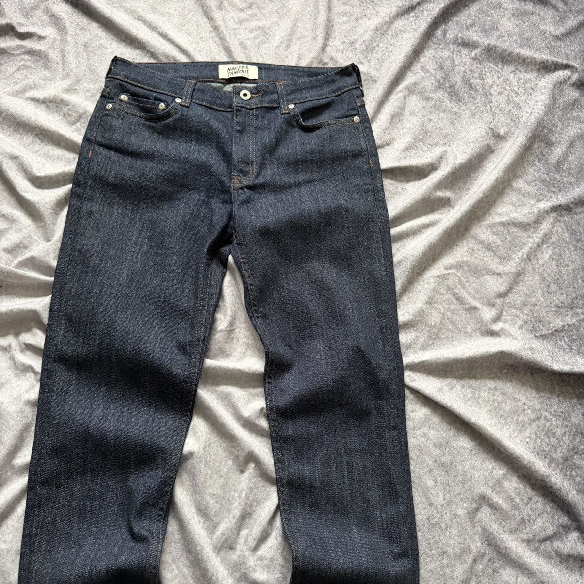 Naked & Famous Naked & Famous The Skinny Indigo Power Stretch Size 31 Size US 31 - 8 Thumbnail