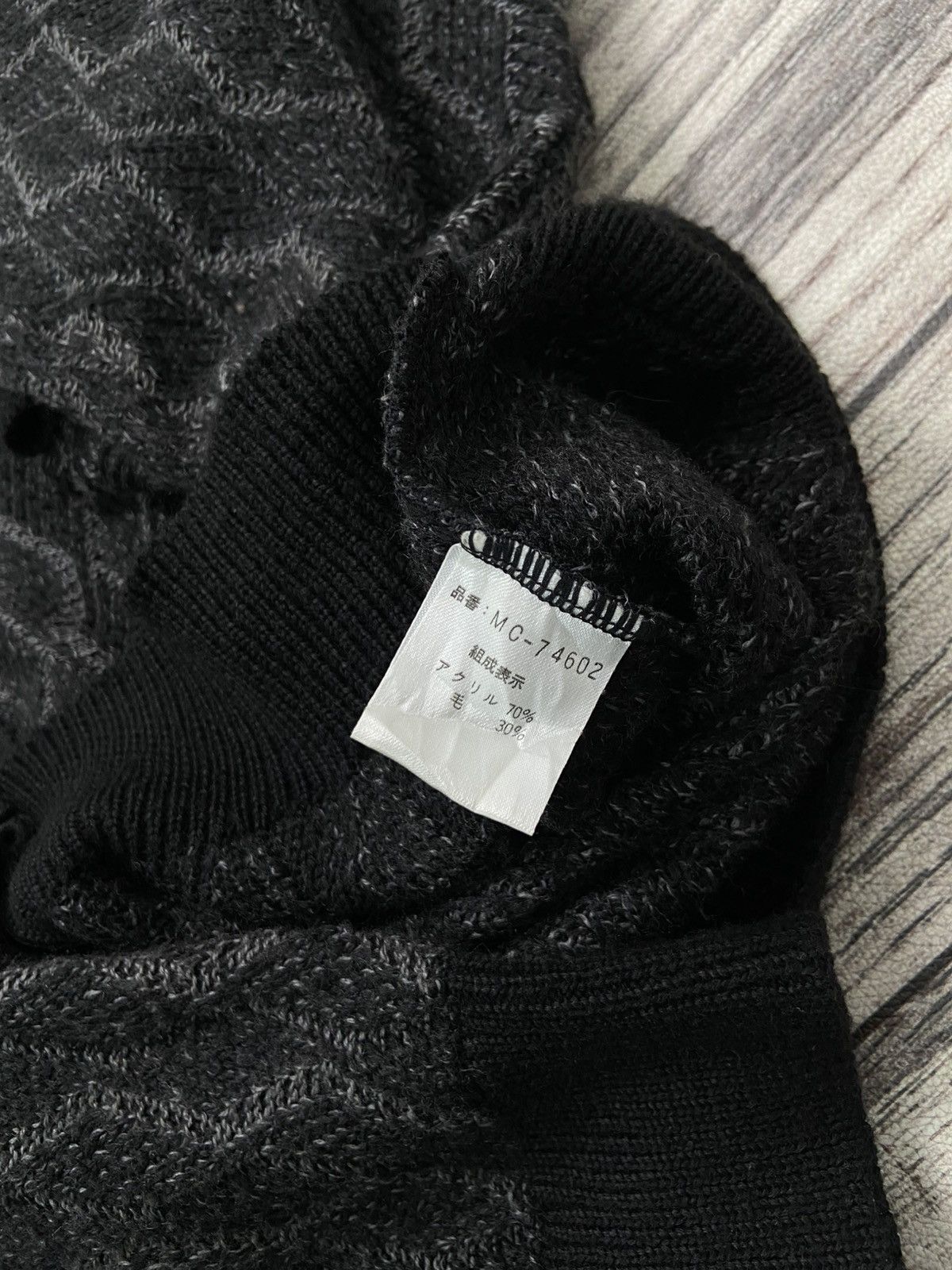 Aran Isles Knitwear × MCM Vintage MCM Pattern Chest Logo Cardigan Size US XL / EU 56 / 4 - 5 Thumbnail