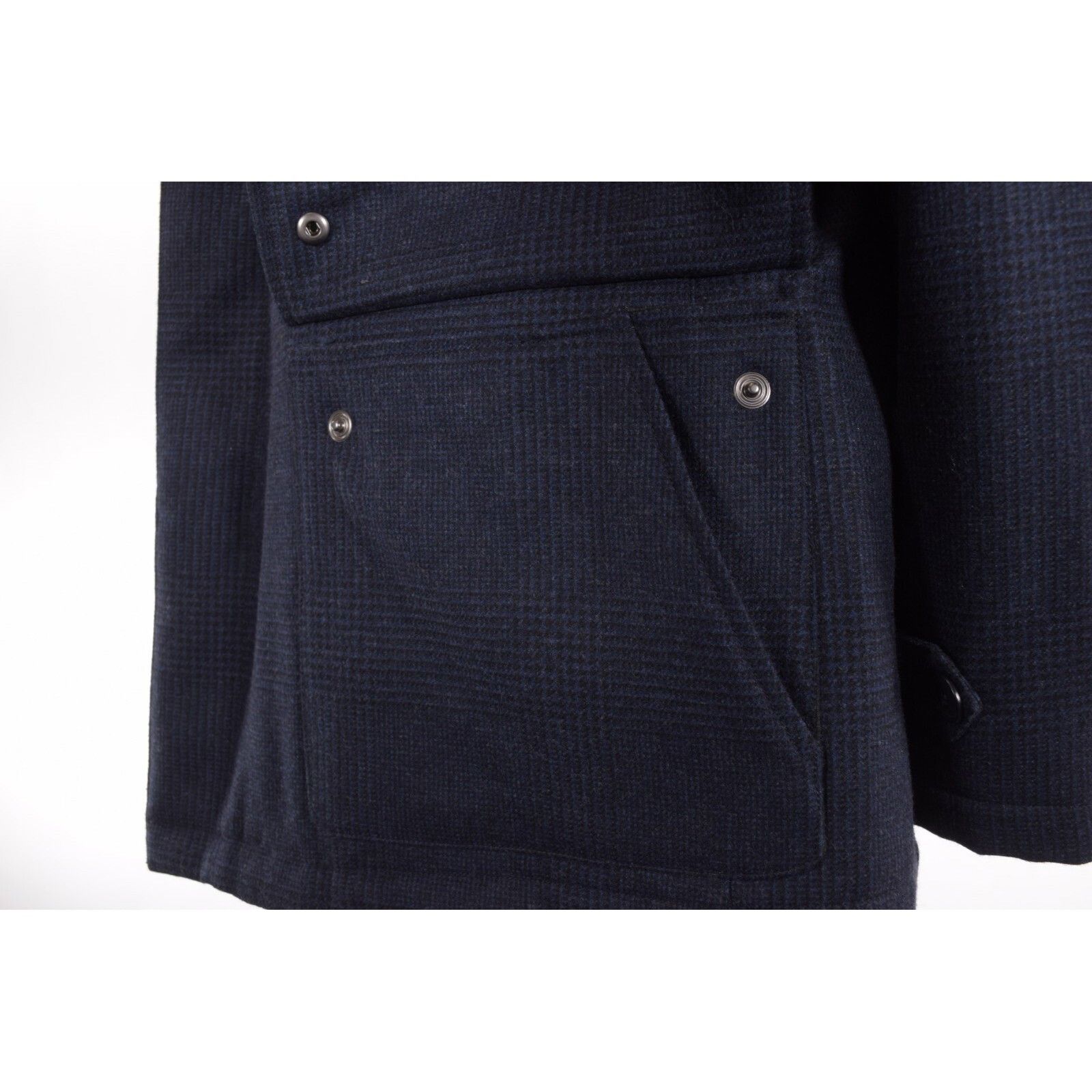Luciano Barbera Luciano Barbera Jacket Size L US In Blue Wool Size US L / EU 52-54 / 3 - 4 Thumbnail