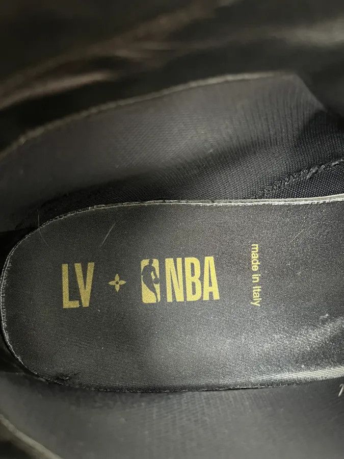 Louis Vuitton Louis Vuitton X NBA Black Leather Boots Size US 12.5 / EU 45-46 - 8 Thumbnail
