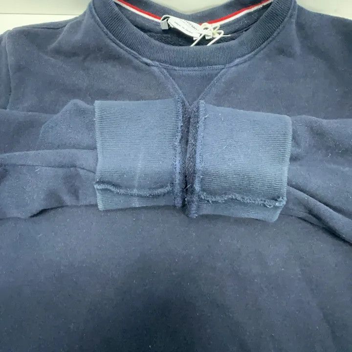 Thom Browne Thom Browne Classic Navy Blue Sweatshirt -2507 Size US M / EU 48-50 / 2 - 3 Thumbnail