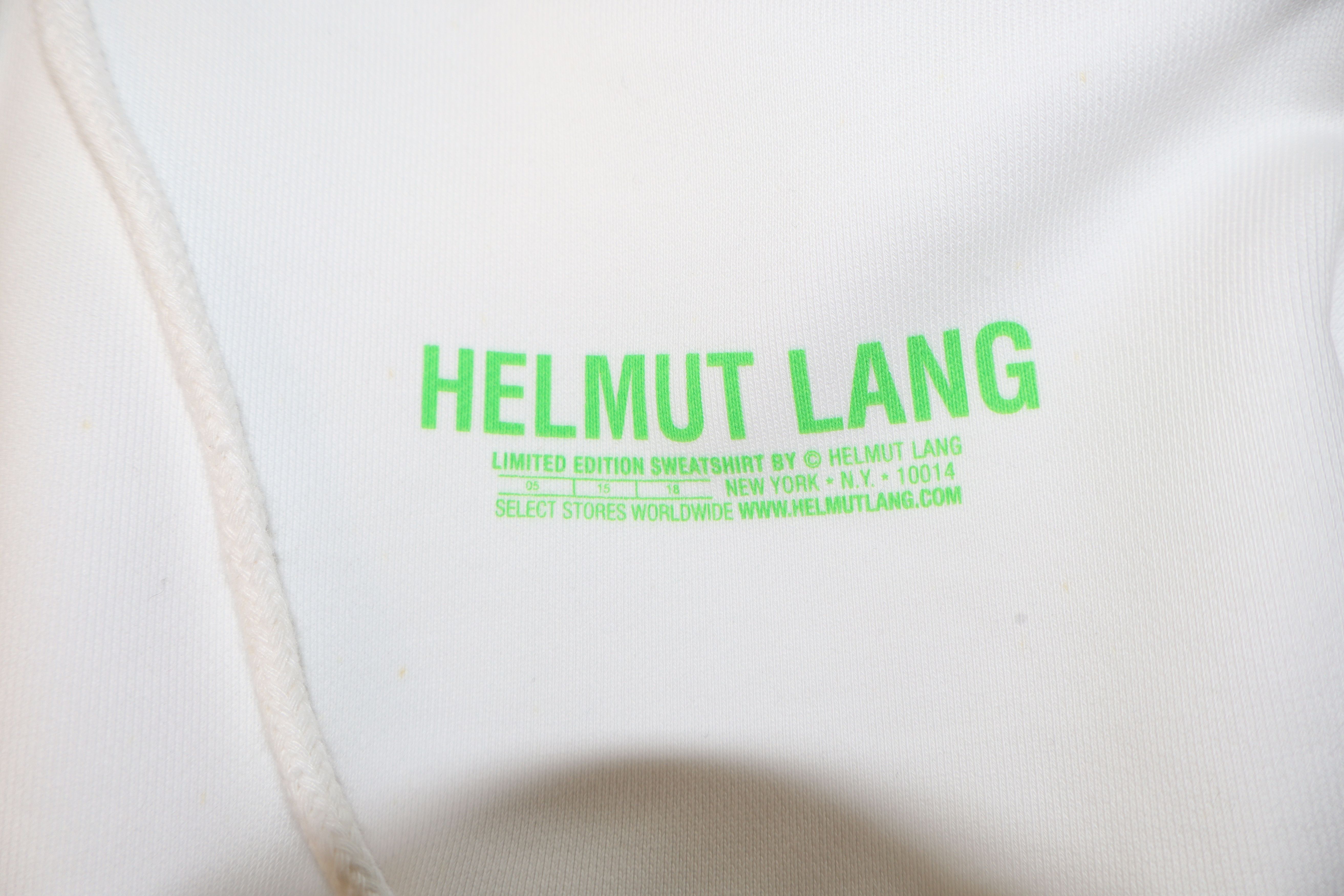 Helmut Lang Limited edition hoodie Size US S / EU 44-46 / 1 - 9 Thumbnail