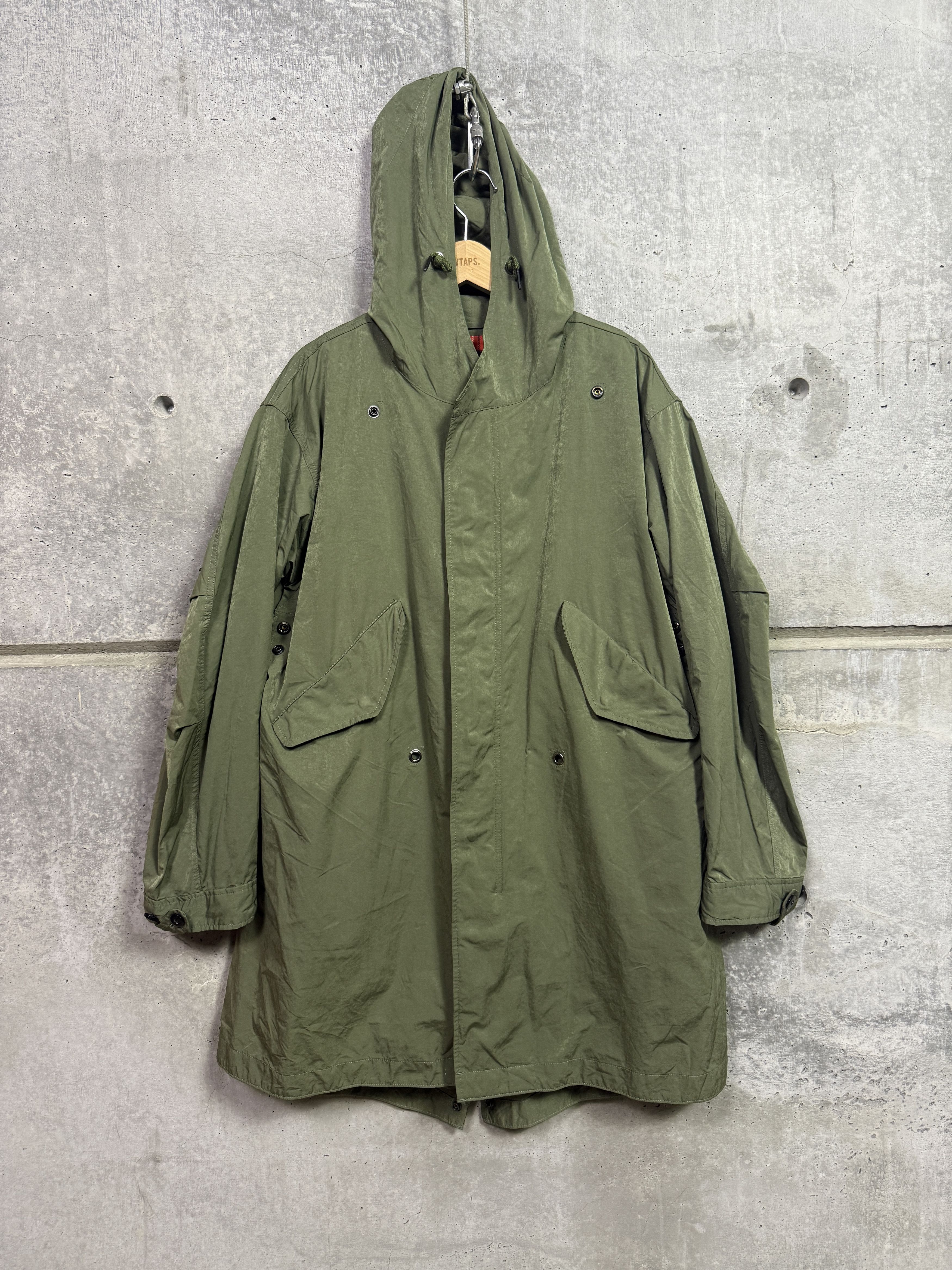 Bianca Chandon Green Fishtail Parka S