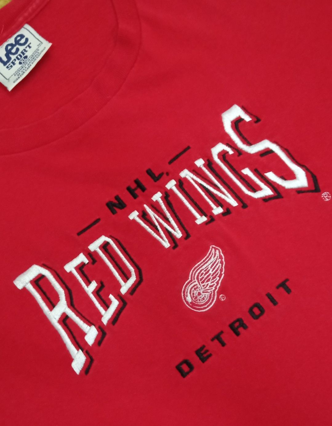 NHL × Red Wing × Vintage Vintage y2K NHL Detroit Red Wings T-shirt Size US XL / EU 56 / 4 - 7 Thumbnail