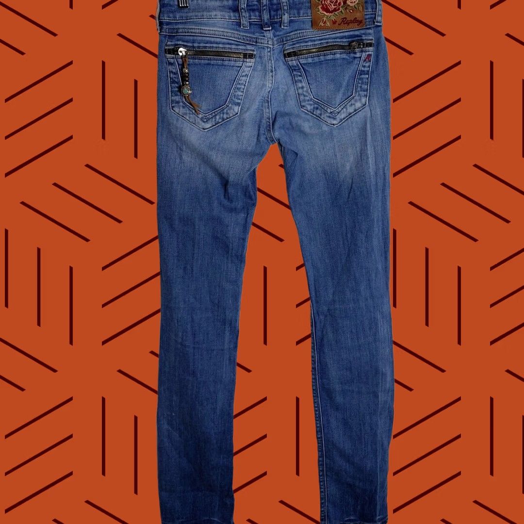 Replay Replay Blue Replay Jeans Denim Pants Solid Regular Women Size 26 Jeans Denim Solid Regular Women Size 26 Size 26" / US 2 / IT 38 - 1 Thumbnail