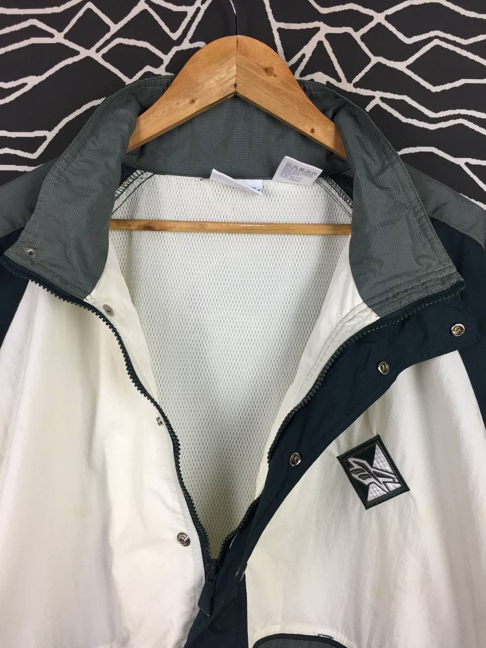 Reebok Vtg 90s Reebok Retro Colorblock Pullover Windbreaker Jacket Size US L / EU 52-54 / 3 - 4 Thumbnail