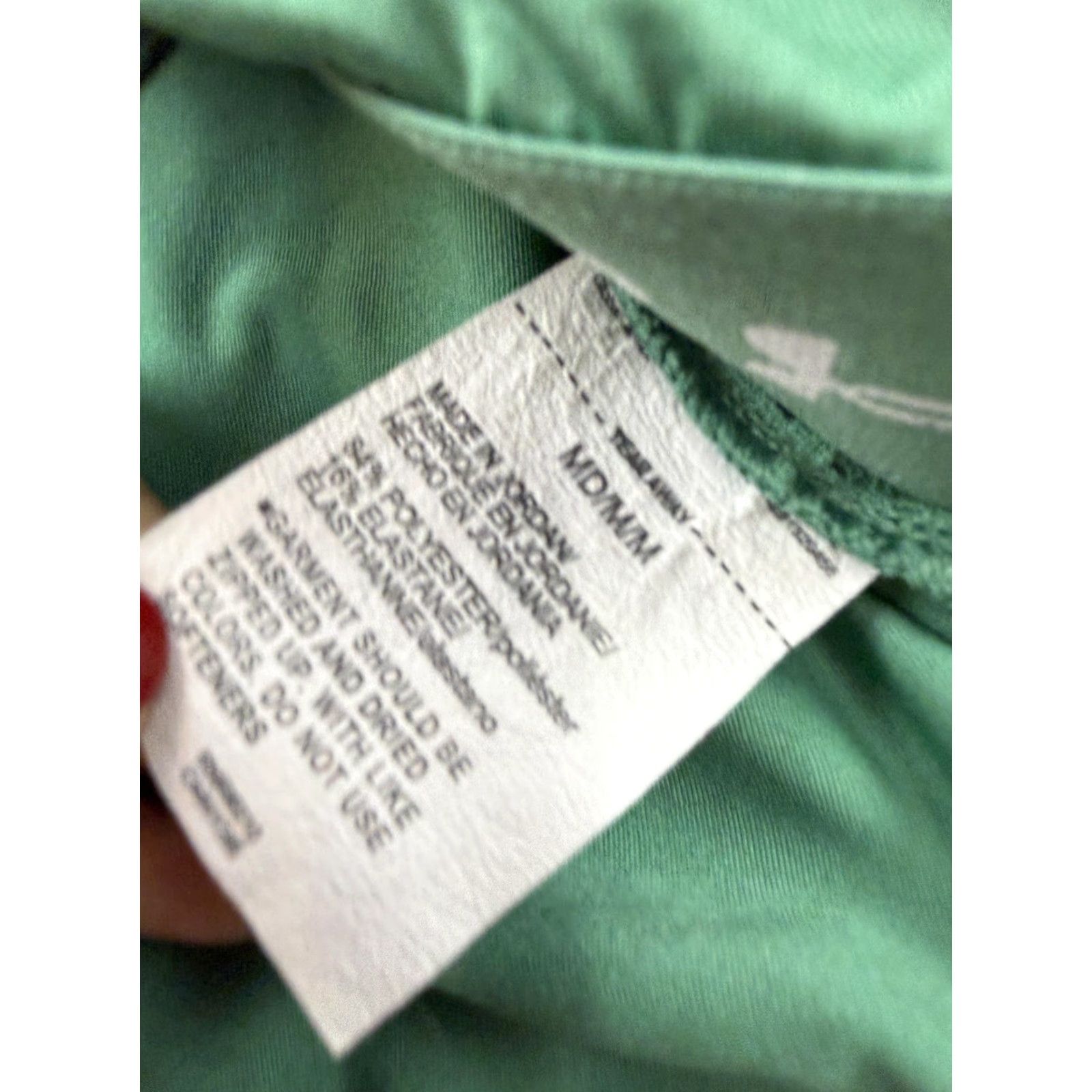 Under Armour Under Armour Track Jacket Womens Medium Green Full Zip Logo HeatGear Size M / US 6-8 / IT 42-44 - 6 Thumbnail
