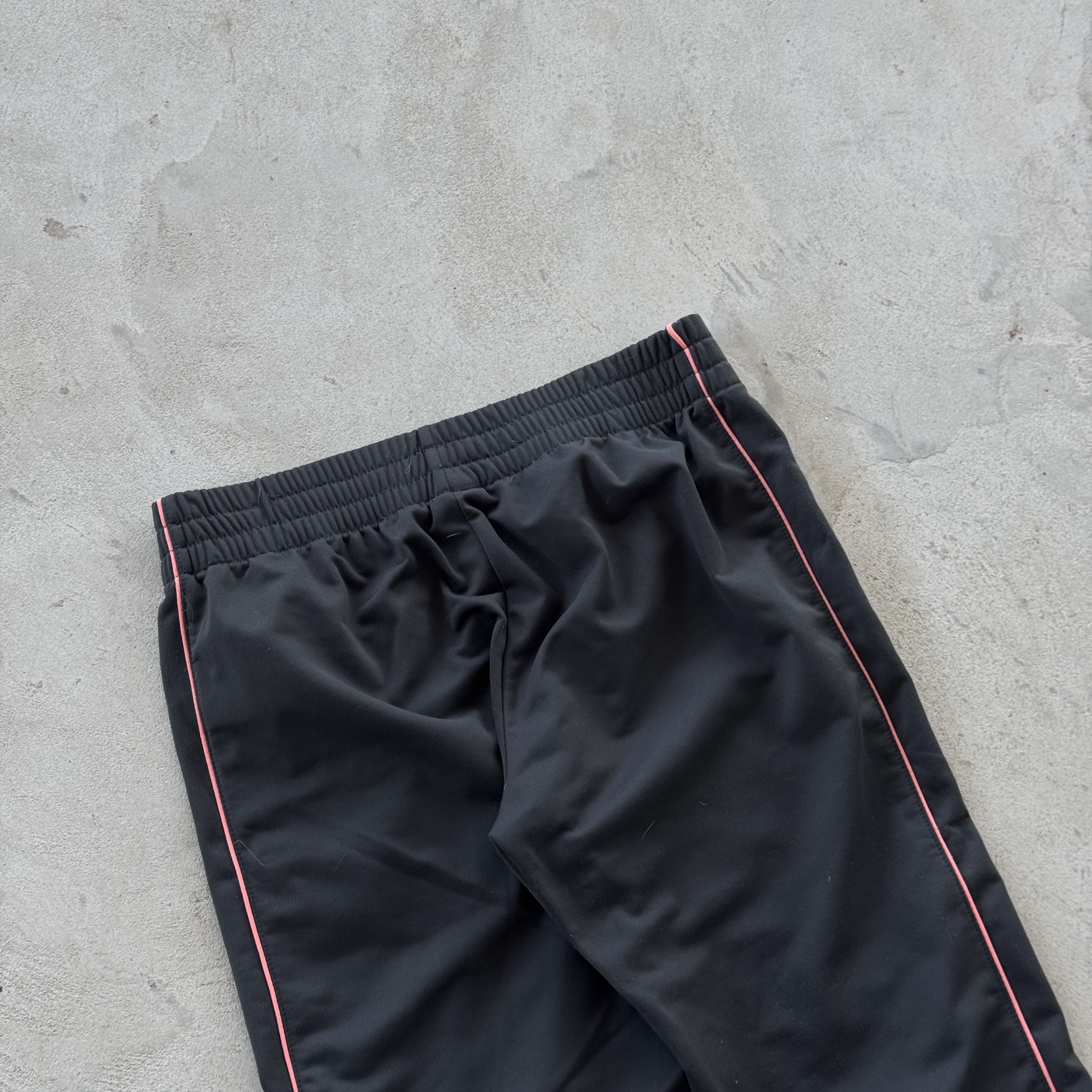 Nike Nike Gray Track Pants Pink Pinstripe Joggers Vintage Size 32" / US 10 / IT 46 - 4 Thumbnail