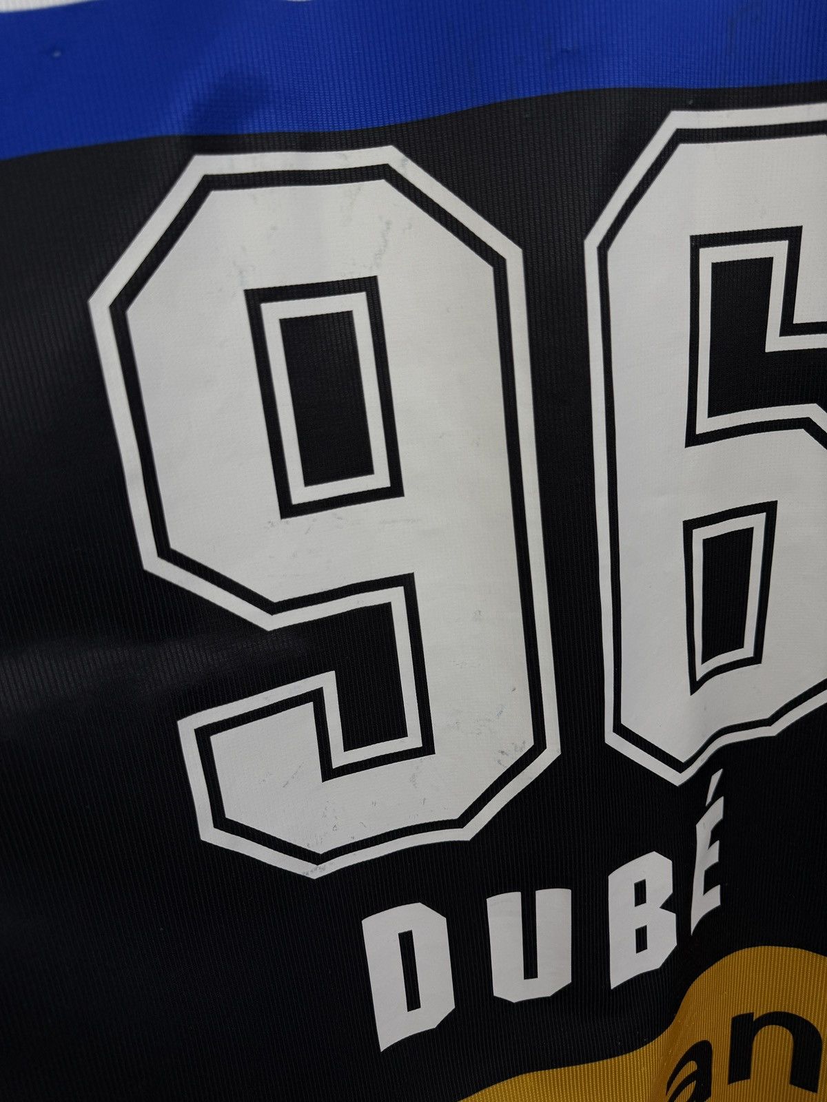 NHL 🇨🇭 2009 SC Bern #96 DUBE Switzerland Hockey Jersey Peugeot Size US L / EU 52-54 / 3 - 14 Thumbnail