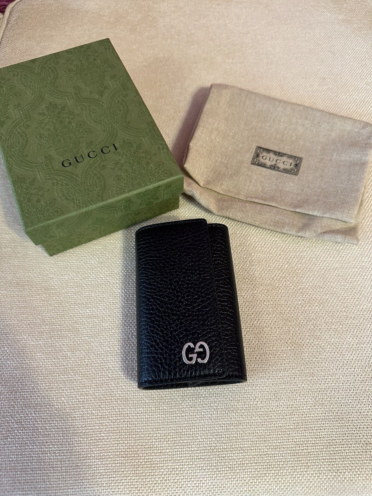 Gucci Gucci leather key card case wallet Size ONE SIZE - 1 Thumbnail