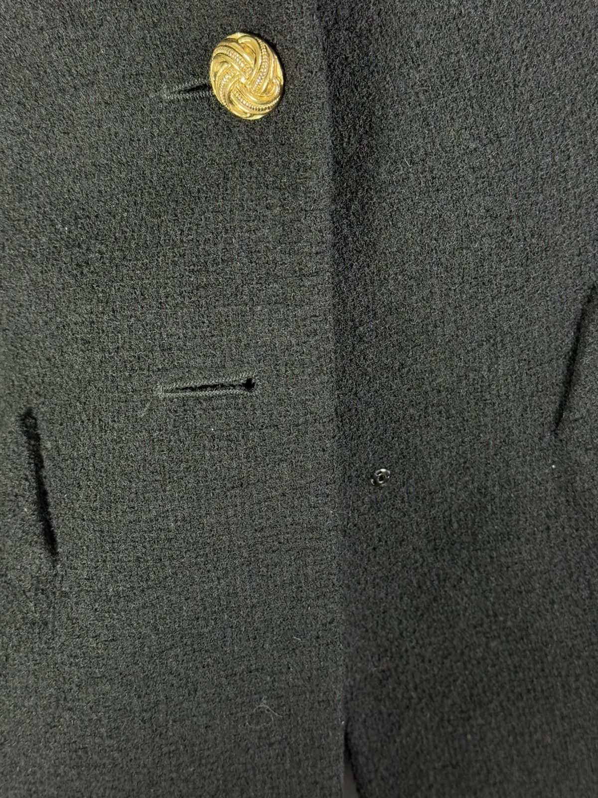 Celine Archive Celine Wool Blazer Vintage Size L / US 10 / IT 46 - 7 Thumbnail
