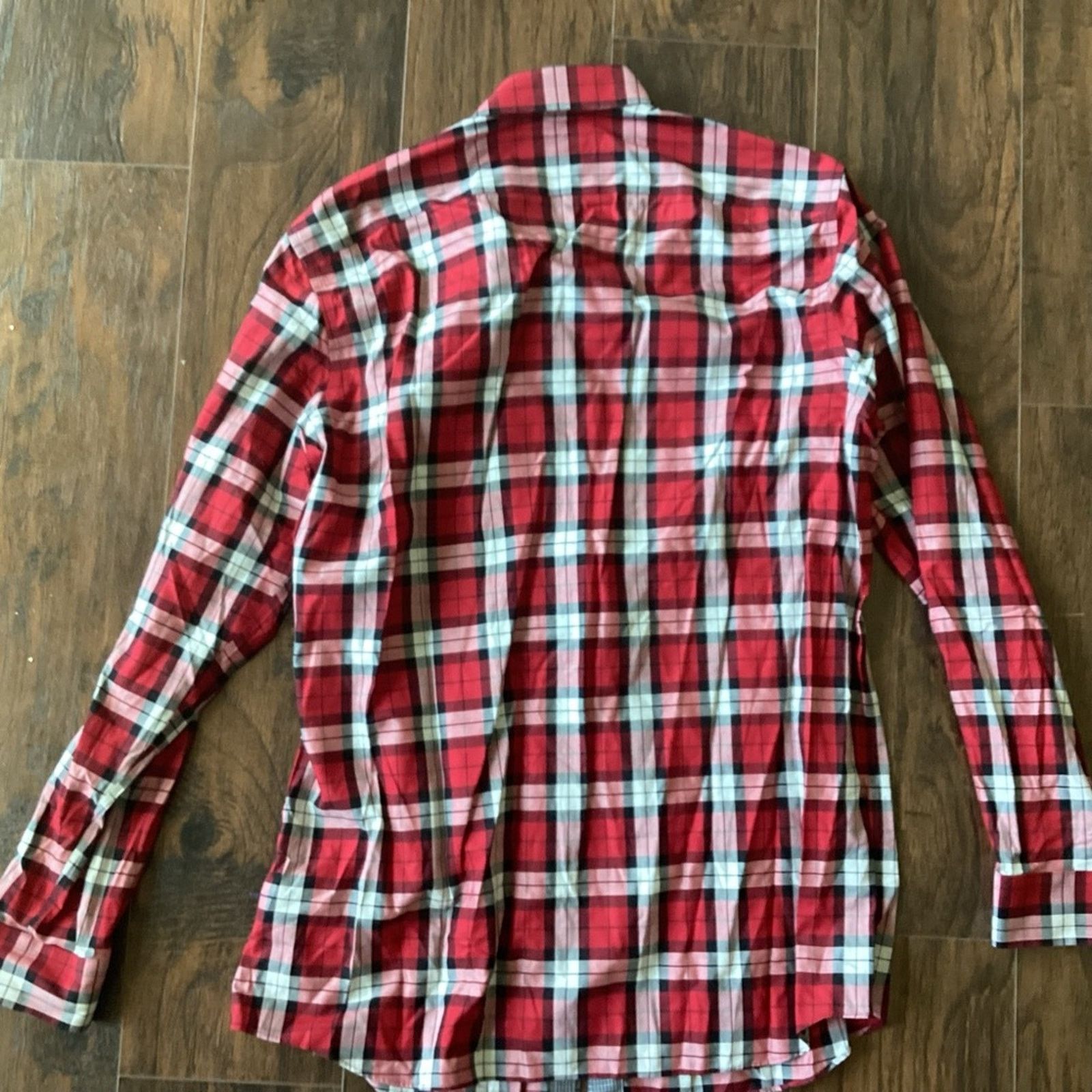 Banana Republic Banana Republic Non-Iron Slim Fit Button Down Size US XL / EU 56 / 4 - 6 Thumbnail