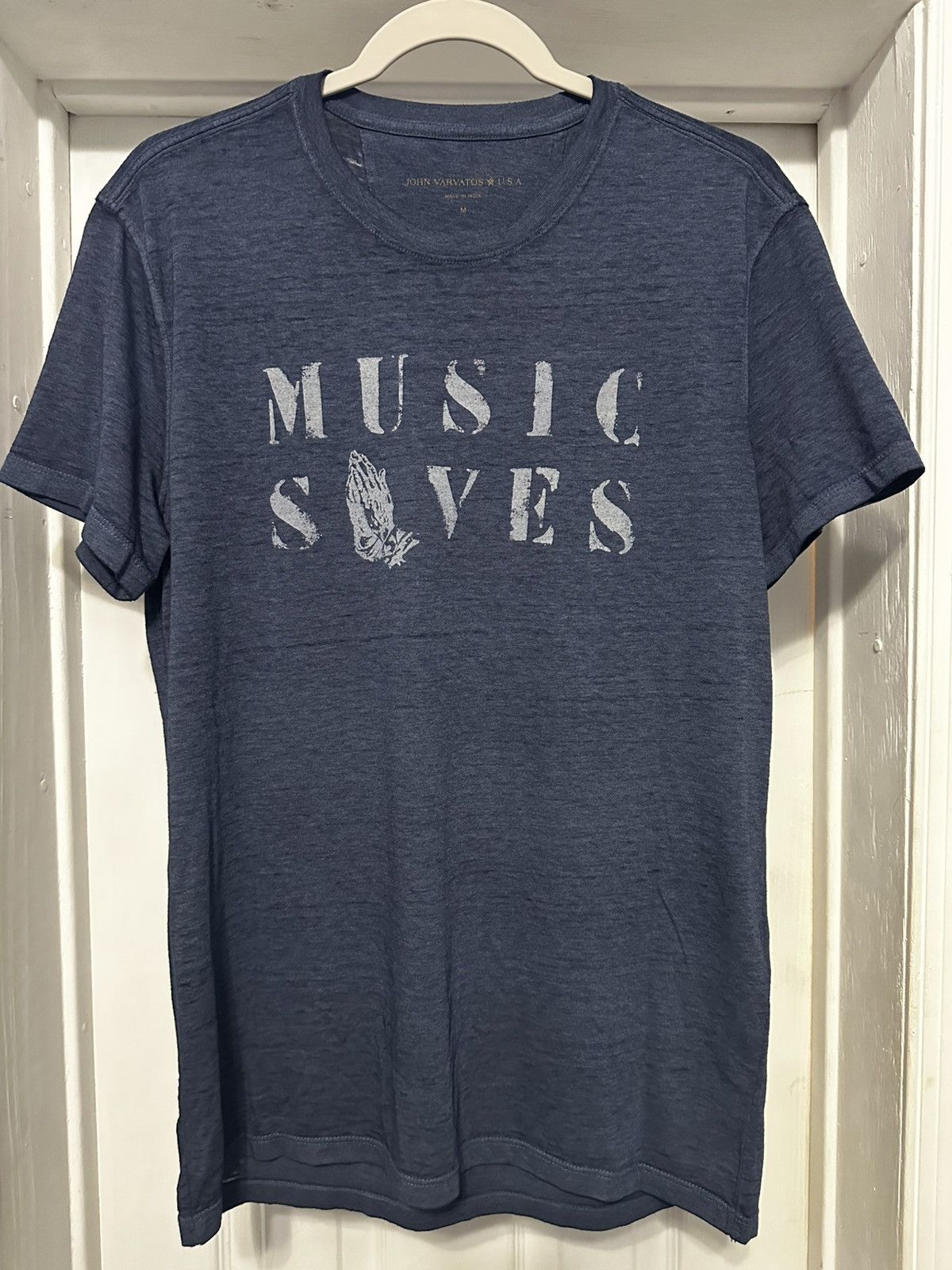 John Varvatos John Varvatos Music Saves T-Shirt Size US M / EU 48-50 / 2 - 2 Thumbnail