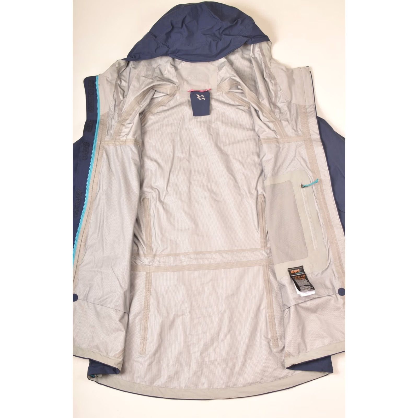 Rab Rab Vidda Jacket Wmns QWA-50 Membrane Outdoor Hiking Jkt US L Blue Windbreaker Women Jacket Size L / US 10 / IT 46 - 4 Thumbnail