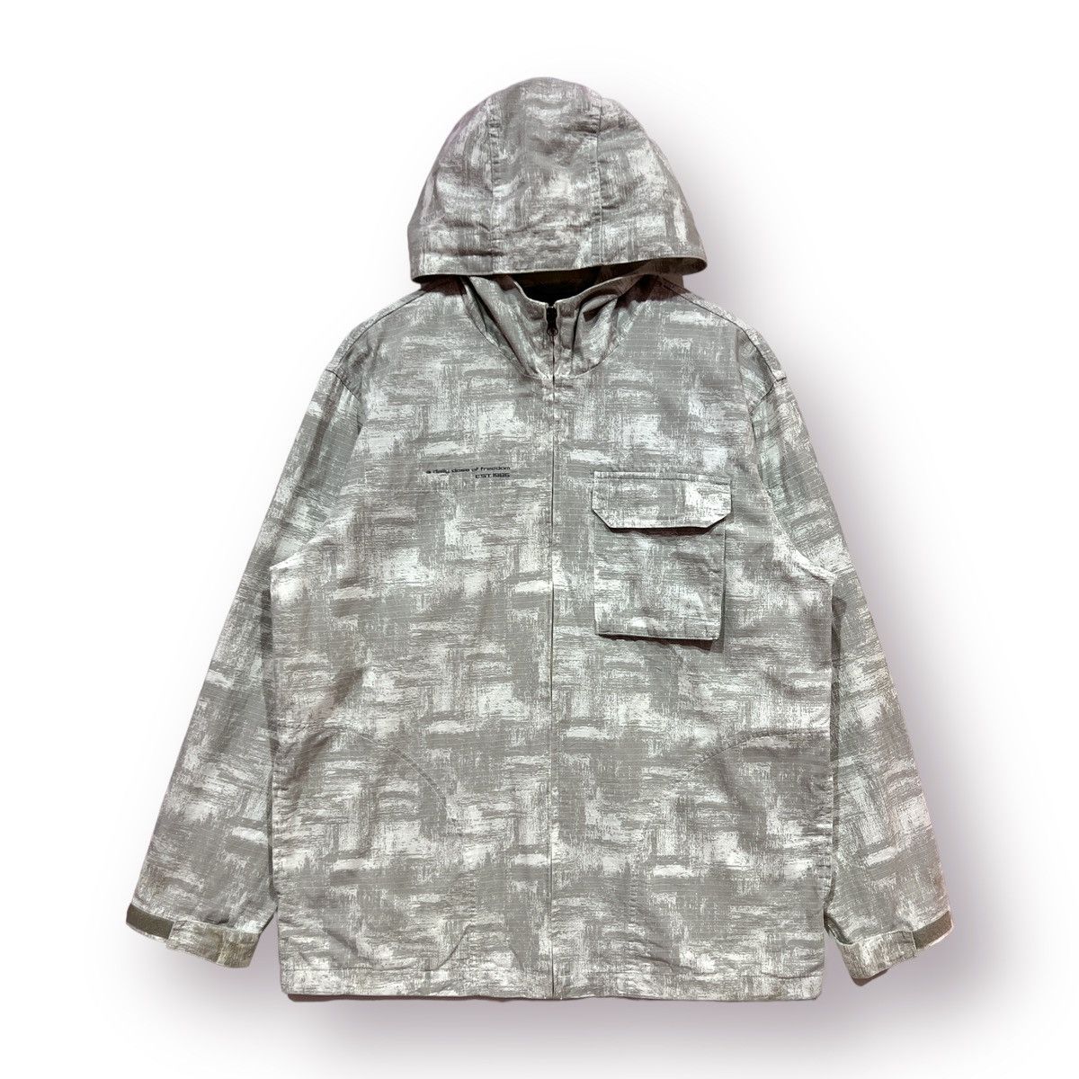 Airwalk 🔥 AIRWALK SNOWBOARD WEAR RIPSTOP CAMO GREY - L Size US M / EU 48-50 / 2 - 1 Thumbnail
