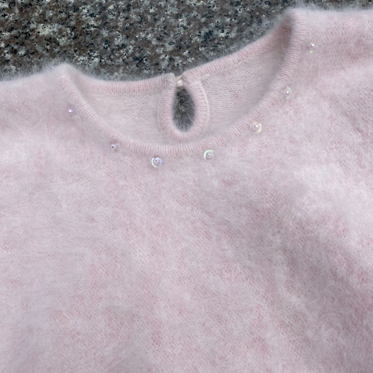Vintage Vintage angora sweater Size M / US 6-8 / IT 42-44 - 2 Thumbnail