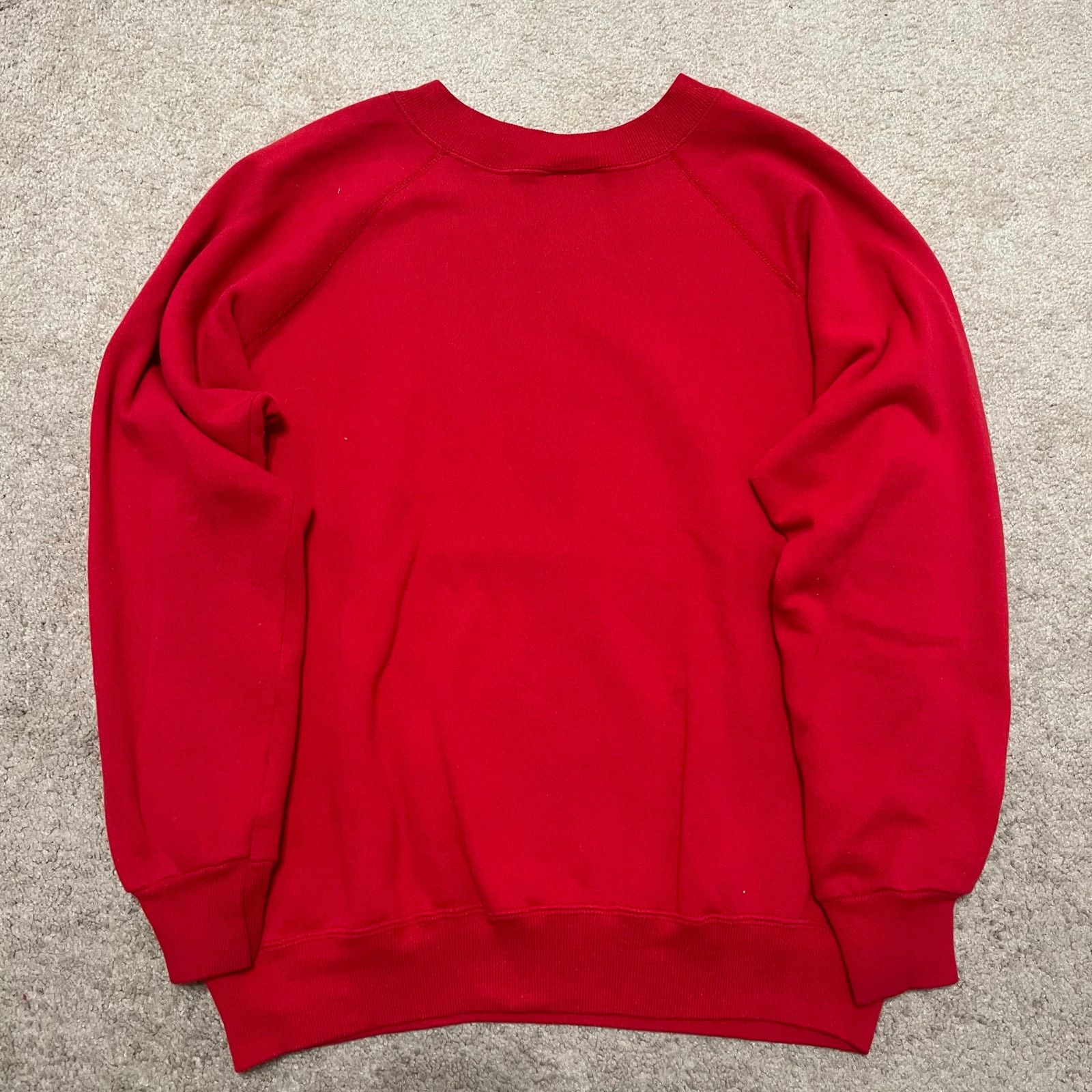 Hanes Vintage Hanes Christmas Teddy Bear Red Crewneck XL Size US XL / EU 56 / 4 - 2 Thumbnail